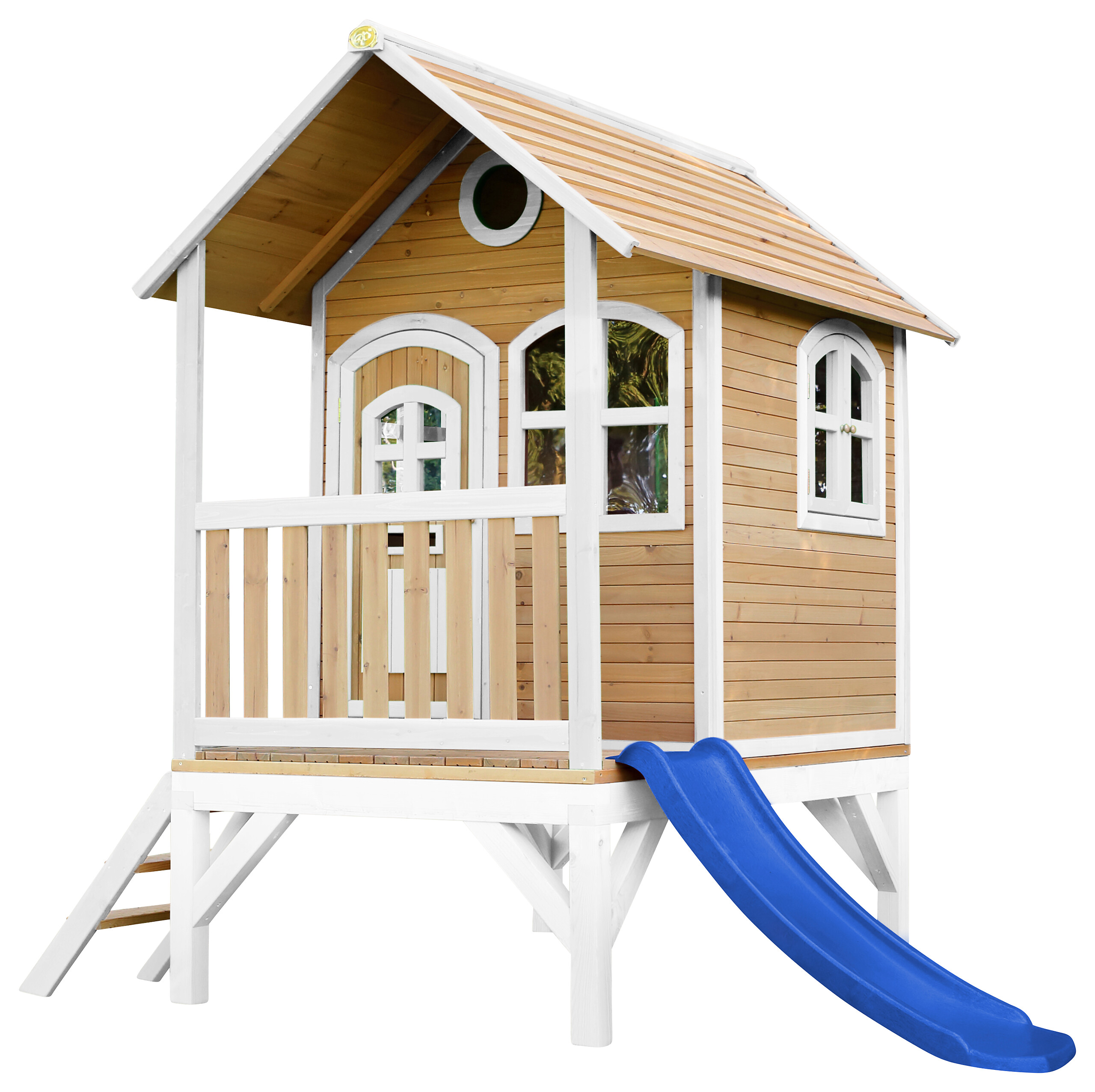AXI Spielhaus Tom braun B/H/L: ca. 287x231x191 cm