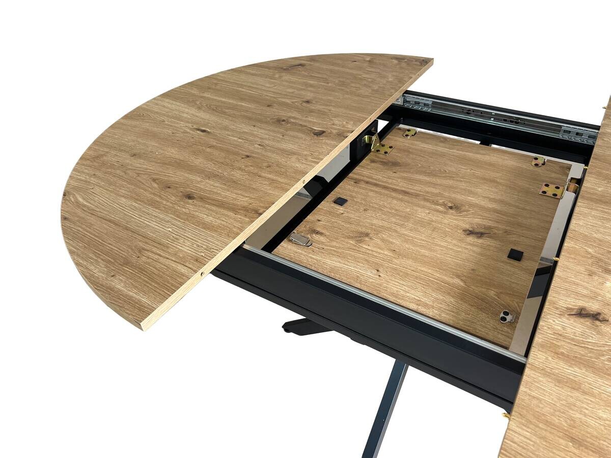 Esstisch Sanja Wildeiche Optik B/H/T: ca. 110x75x110 cm