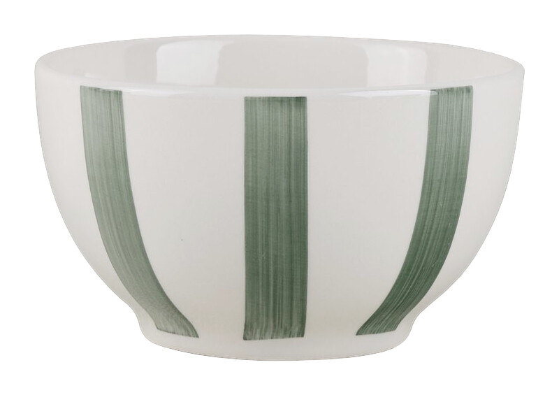 Schale grün Keramik H/D: ca. 8x14 cm