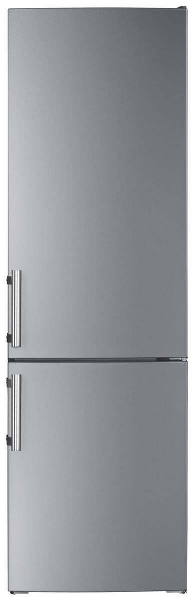 Wolkenstein Kühl-/Gefrierkombination KGK280DN Edelstahloptik B/H/T: ca. 55x180x56 cm