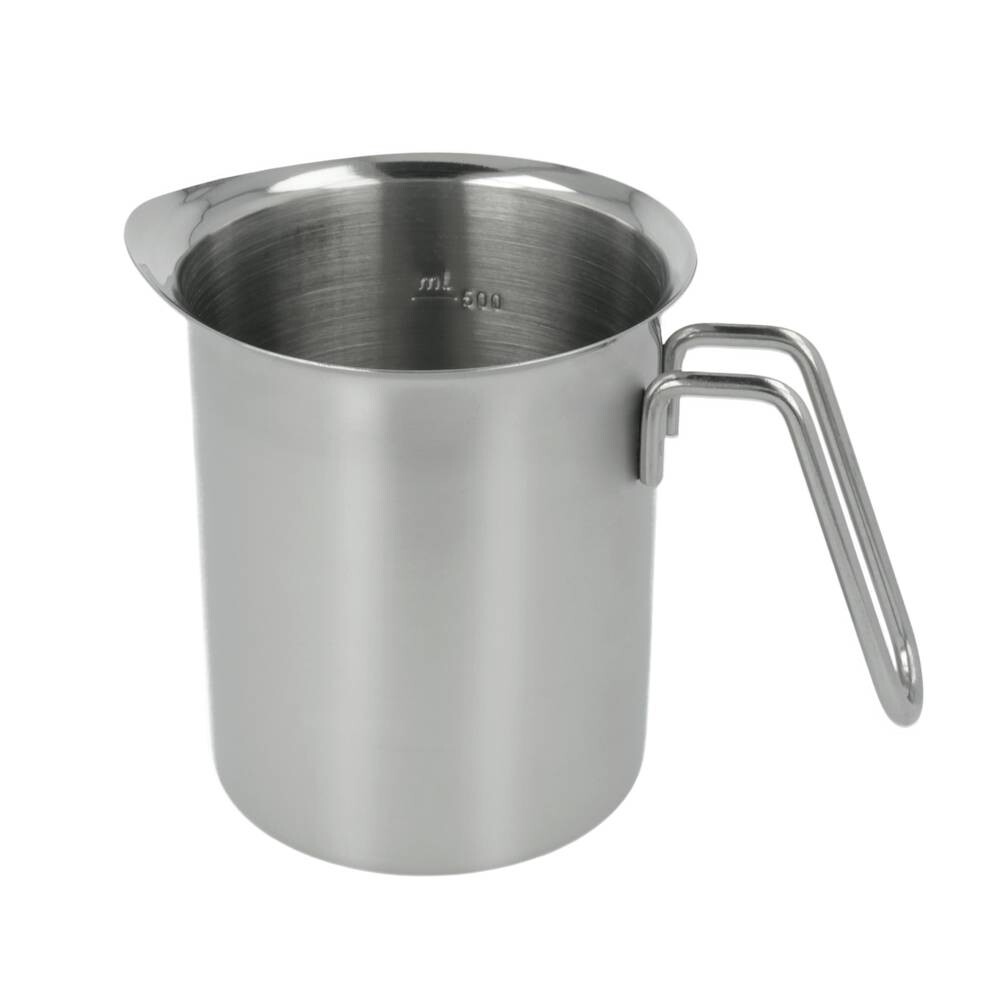 Metaltex Milchkännchen silber Edelstahl