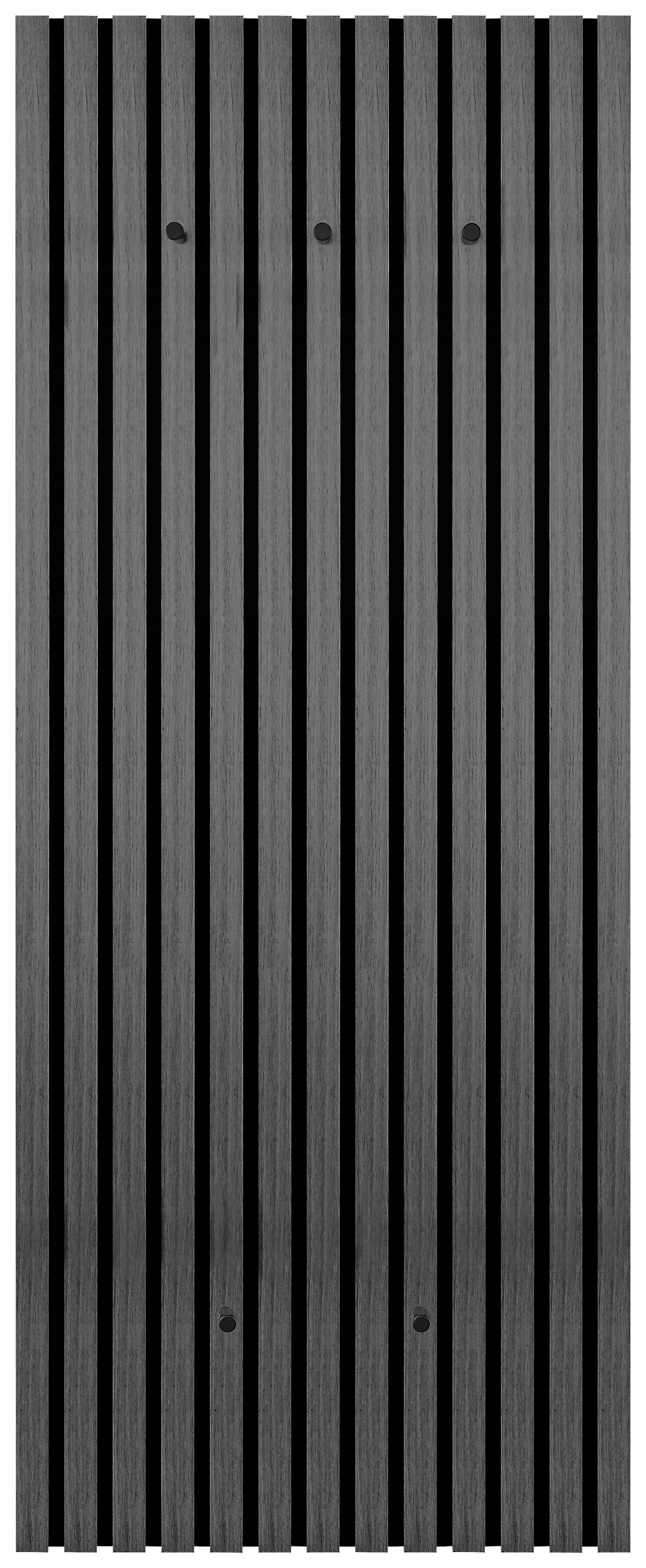 Garderobenpaneel Grace Eiche dunkel Nachbildung B/H/T: ca. 50x125x7 cm