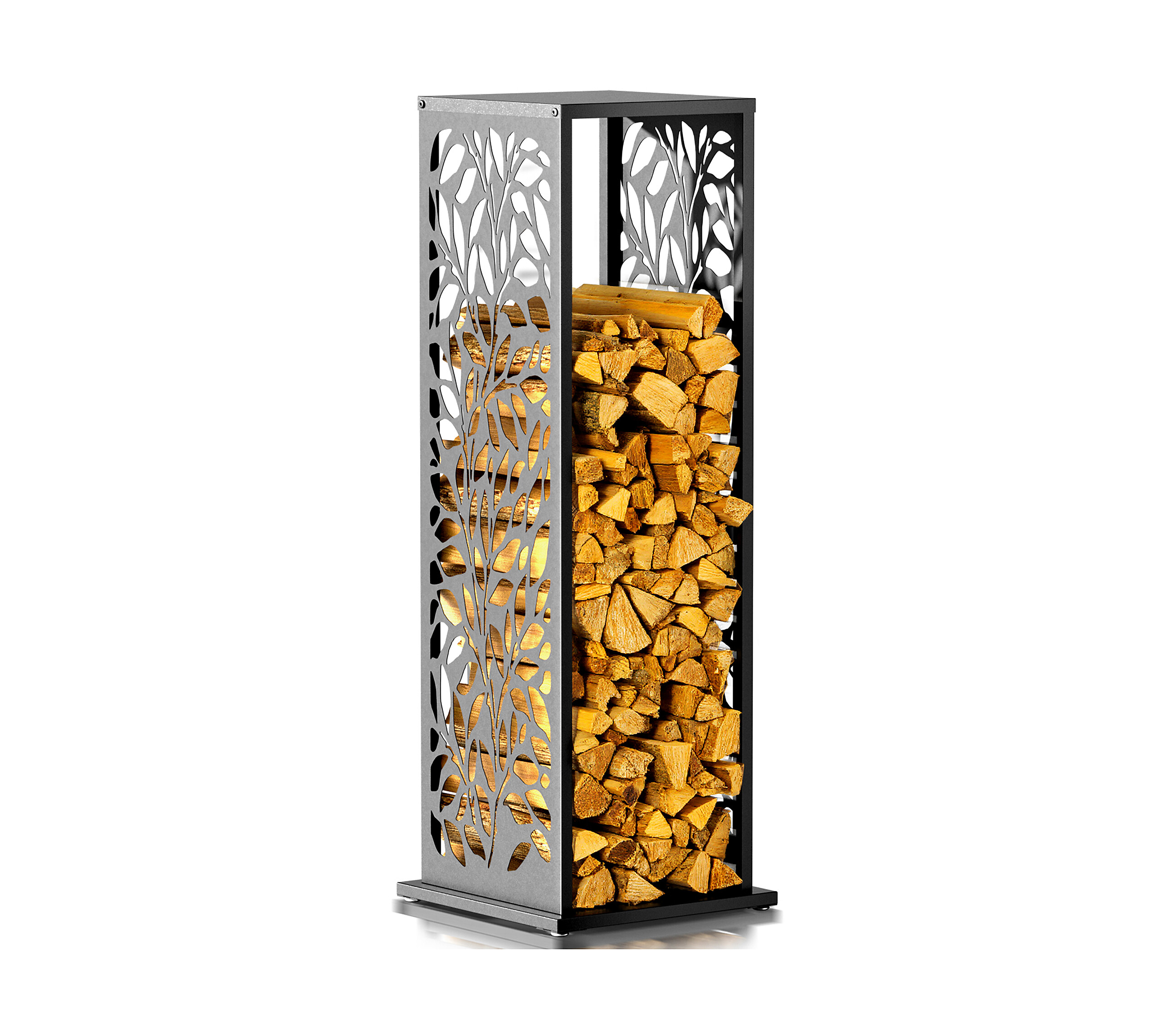 Westmann Kaminholzregal Luma anthrazit B/H/L: ca. 38x112x38 cm