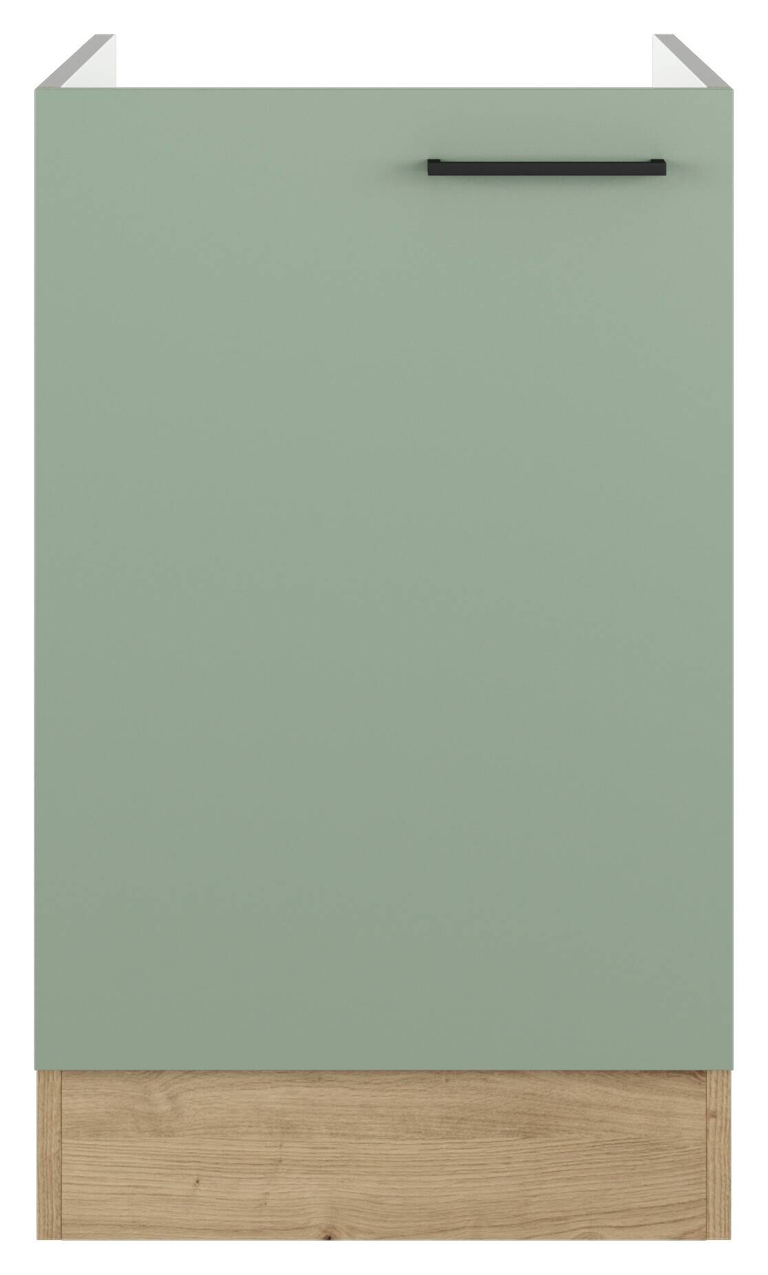 Flex-Well Spülenschrank Cara grün B/H/T: ca. 50x82x57 cm