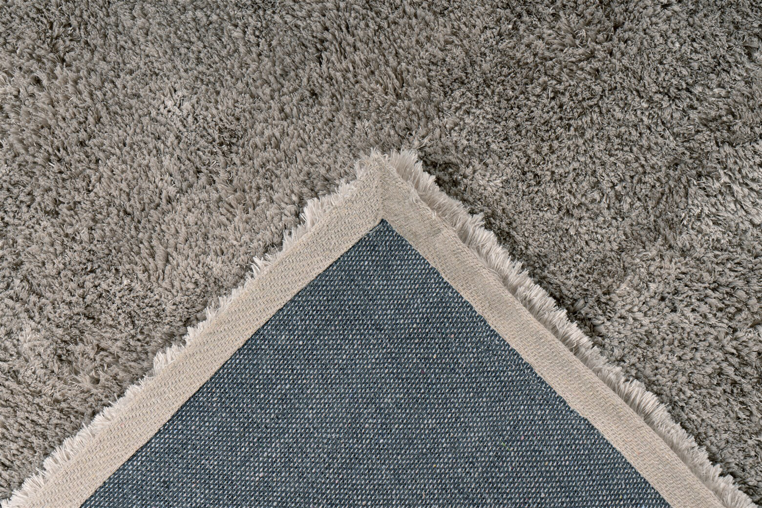 Kayoom Hochflorteppich Bali 110 Silbergrau B/H/L: ca. 160x4x230 cm