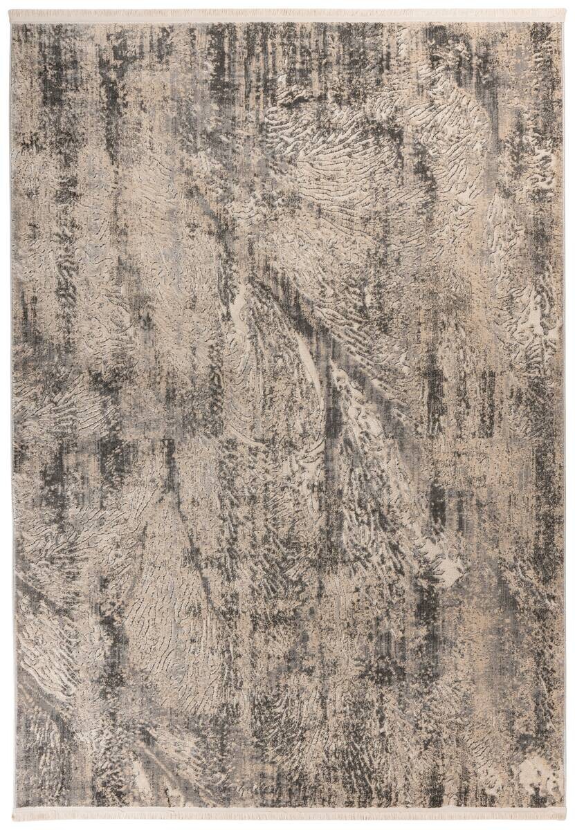 Kayoom Kurzflorteppich Adela 525 grau B/H/L: ca. 120x1,3x170 cm