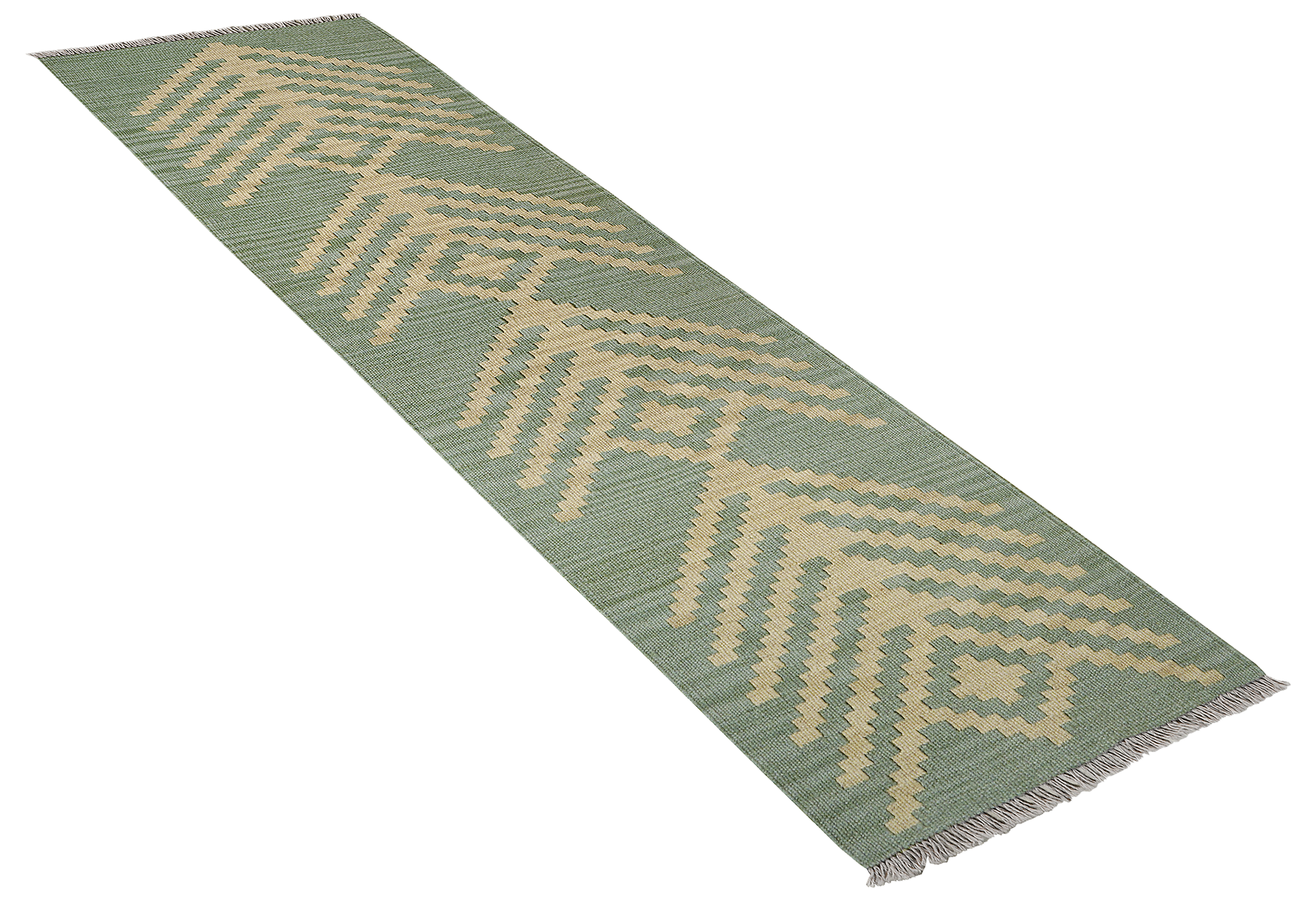 PersaTepp Teppich Kelim Gashgai grün B/H/L: ca. 57x1x190 cm PersaTepp Teppich Kelim Gashgai grün B/H/L: ca. 57x1x190 cm