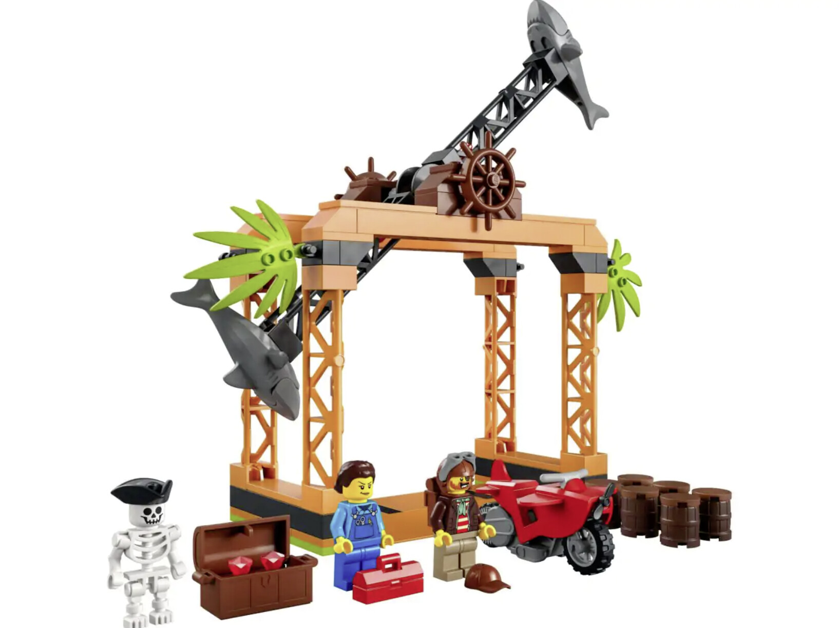 LEGO City Haiangriff-Stuntchallenge 60342