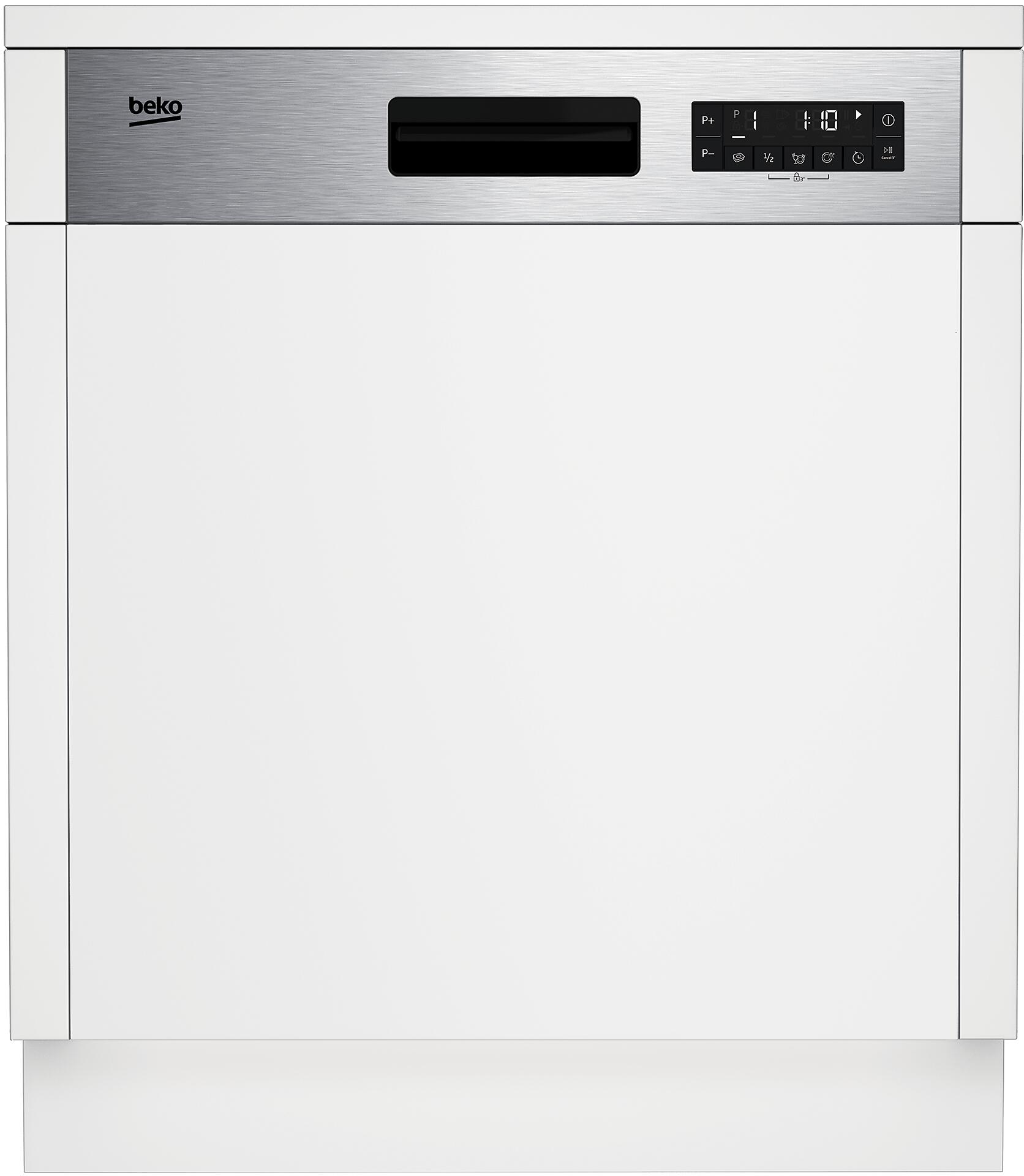 beko Einbaugeschirrspüler BDSN25530X B/H/T: ca. 59,8x81,8x57 cm