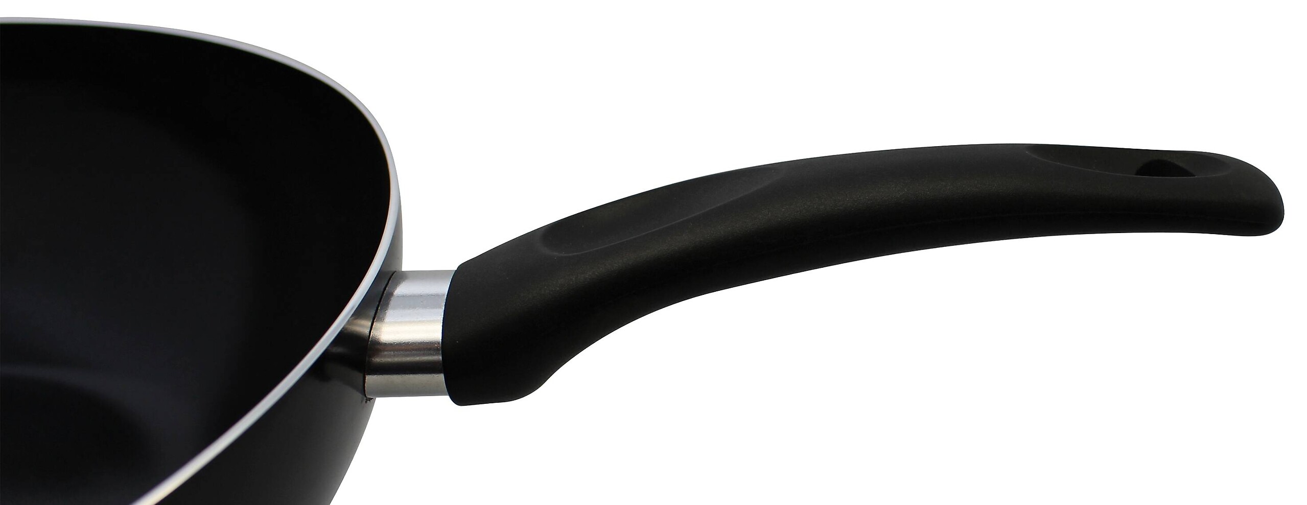 Pfannenset schwarz Aluminium 2 tlg.