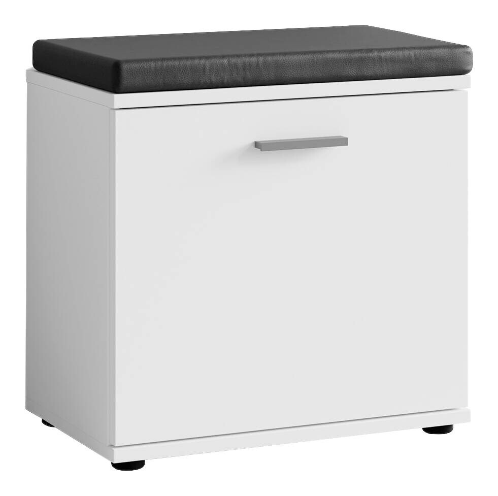 Garderobenset JAKOB Set 3-tlg. weiß schwarz