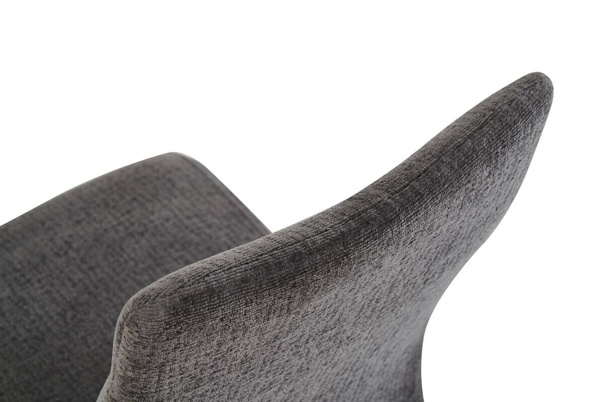 Schwingstuhl LENI, 2er Set anthrazit schwarz B/H/T: ca. 43x98x59 cm