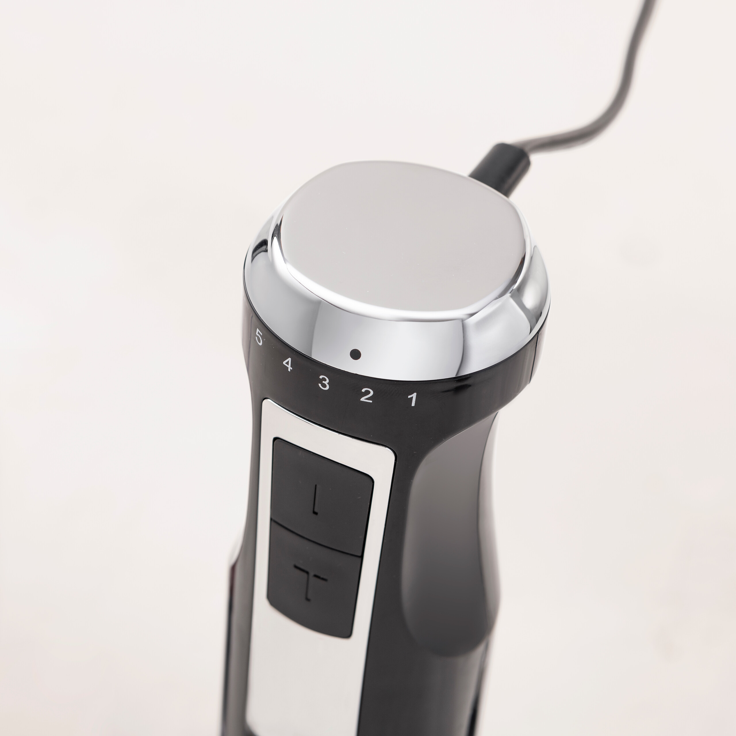 BERGNER Stabmixerset schwarz silber Edelstahl