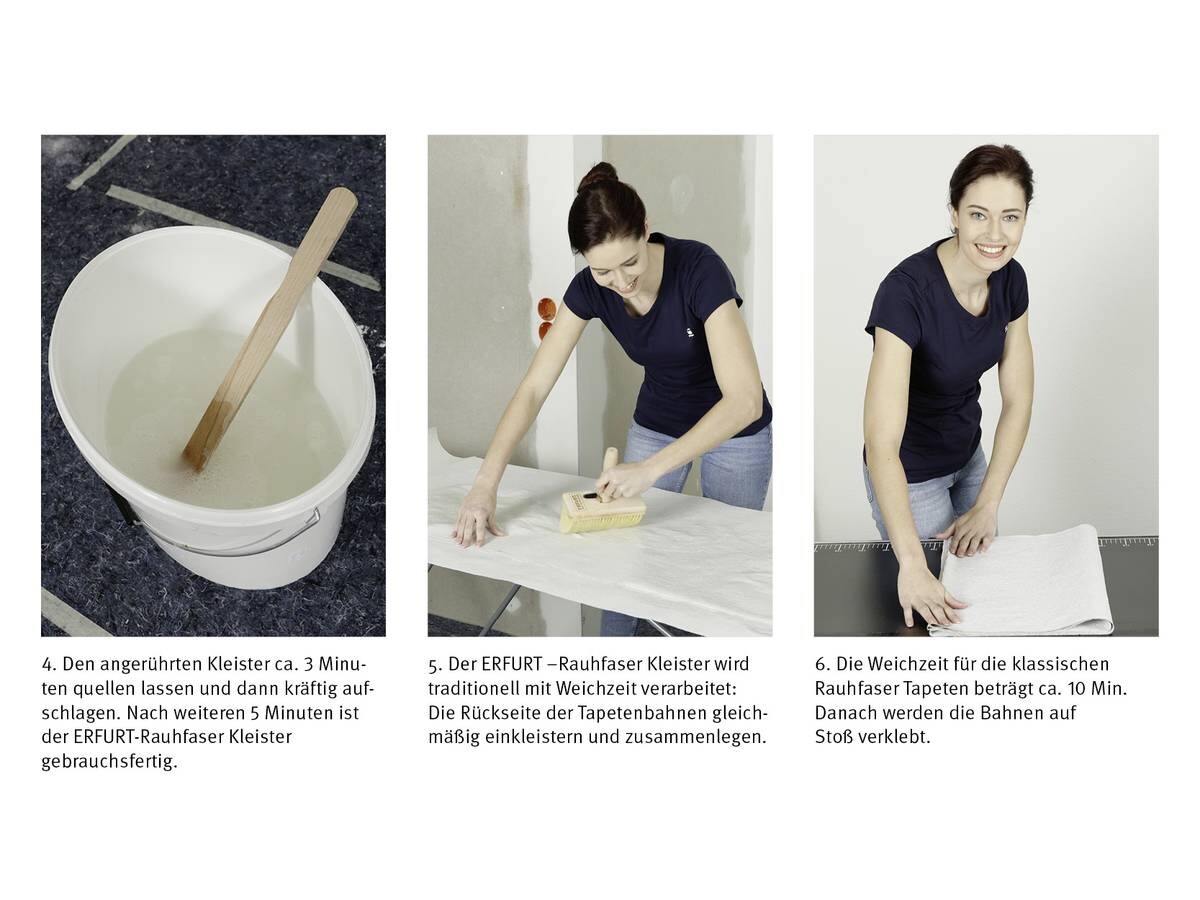 Erfurt Tapetenkleister Rauhfaser ca. 0,2 kg