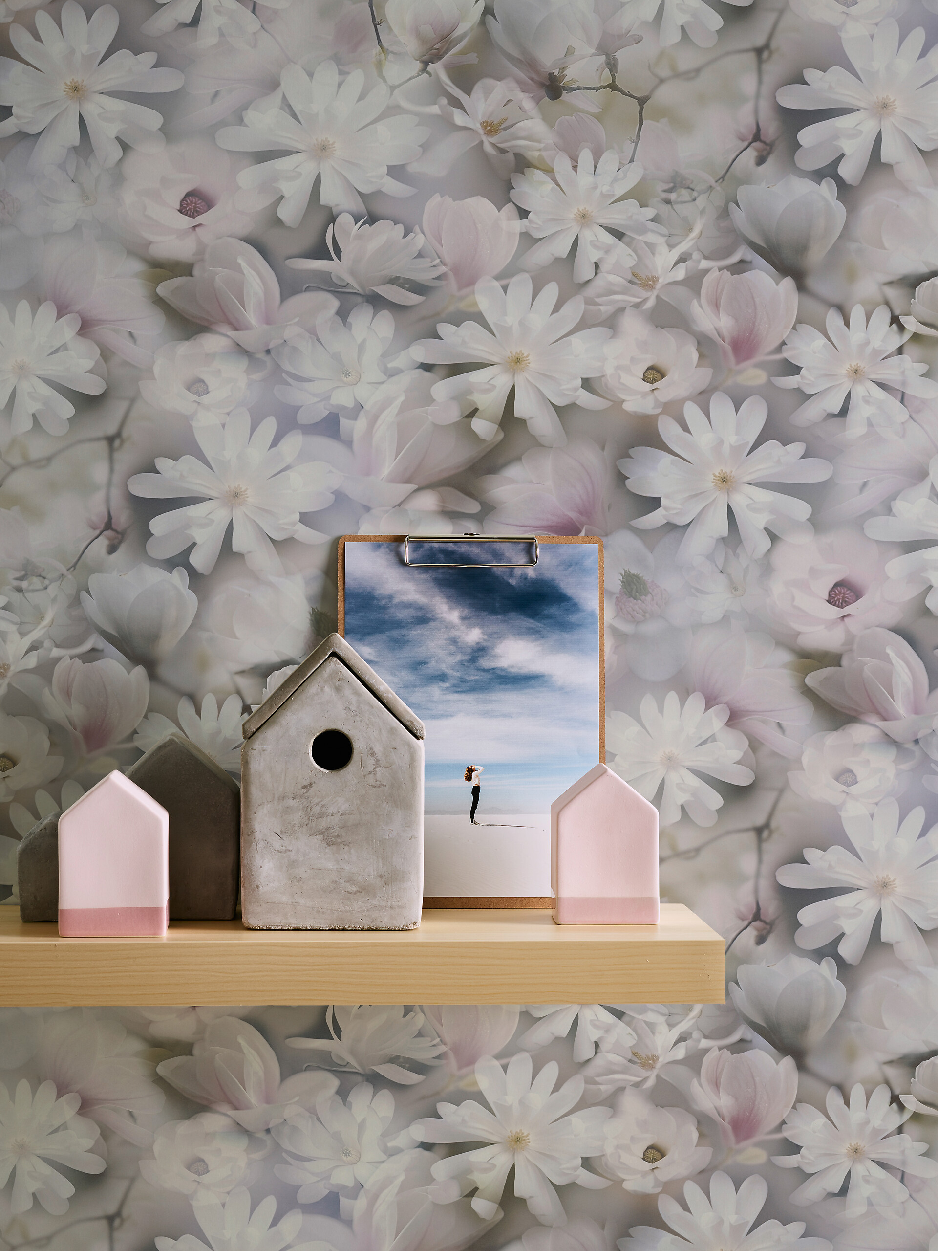 A.S.Creation Vliestapete Floral Floral violett grün grau B/H: ca. 0,53x10,05 cm