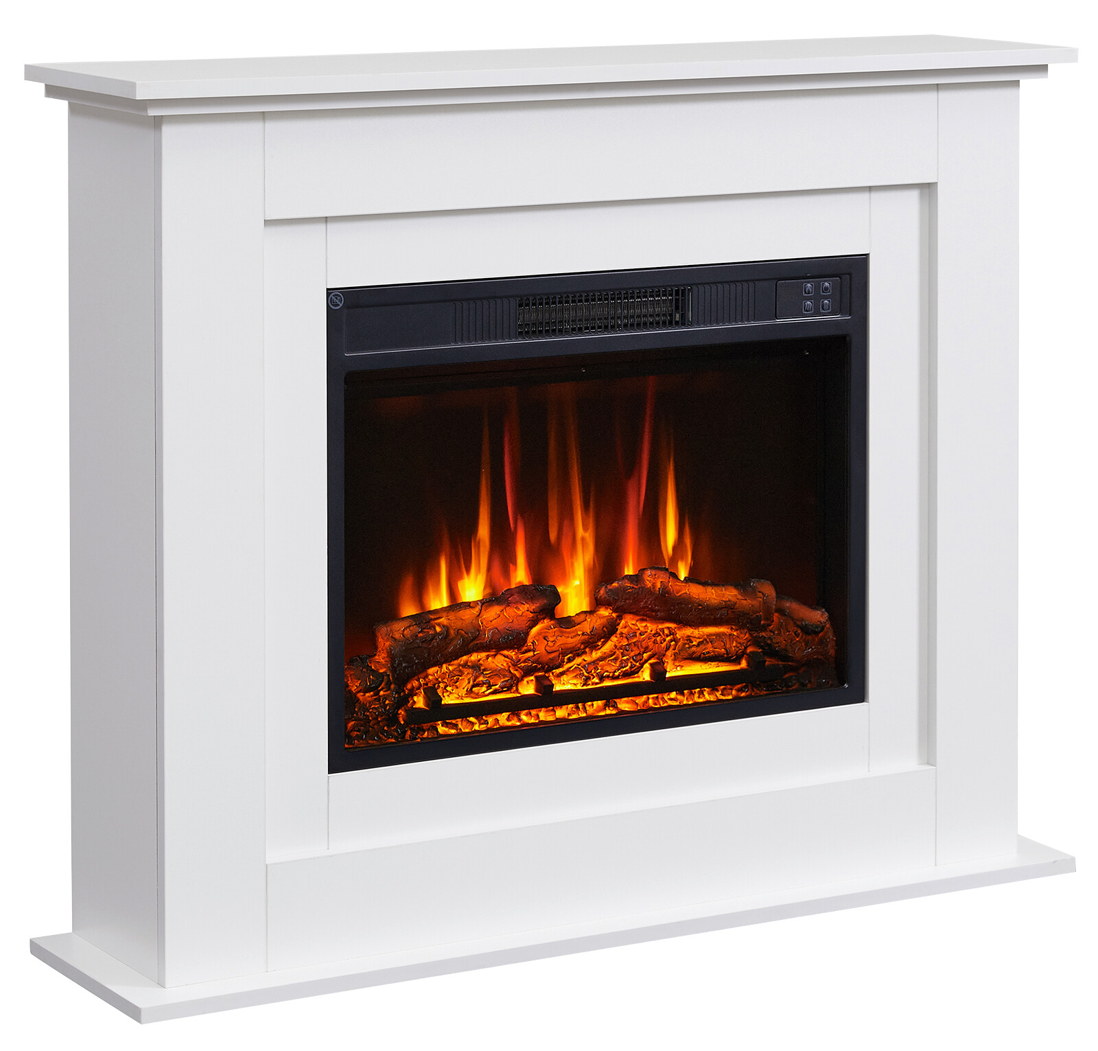 Balderia Elektrischer-Kamin EF447A-MT447A-W weiß B/H/T: ca. 82x100x25 cm