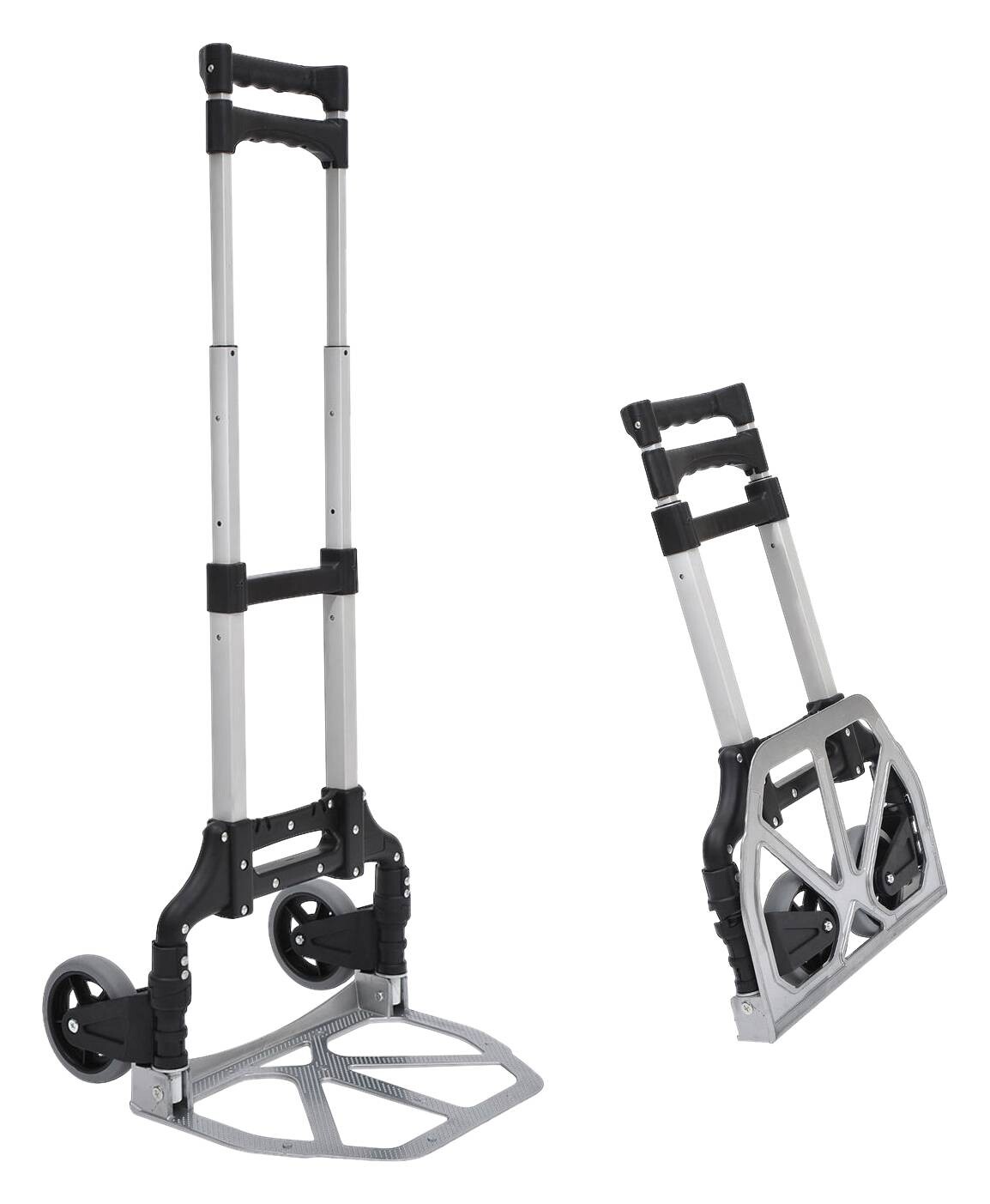 Transportkarre klappbar schwarz B/H/L: ca. 39x100x41 cm