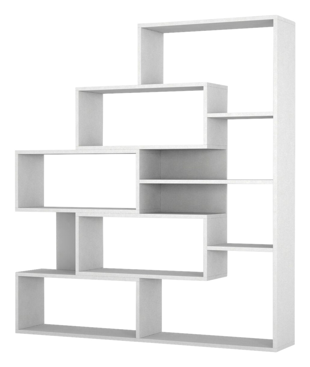 Regal Marla weiß B/H/T: ca. 139x151x22 cm