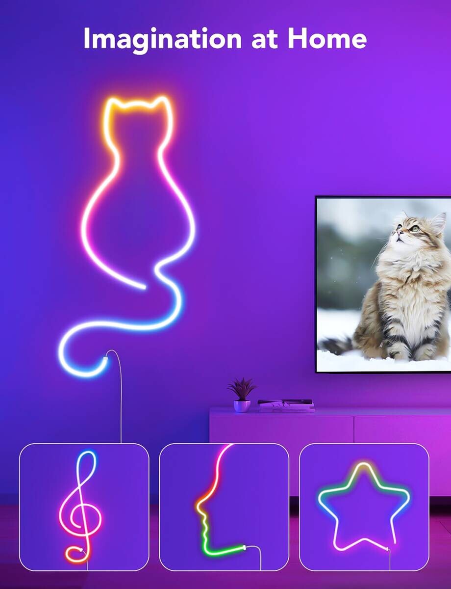 LED-Streifen mehrfarbig