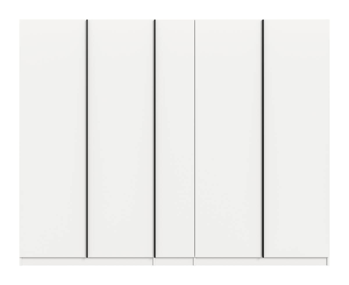 Kleiderschrank OAKLAND weiß B/H/T: ca. 230x183x53 cm