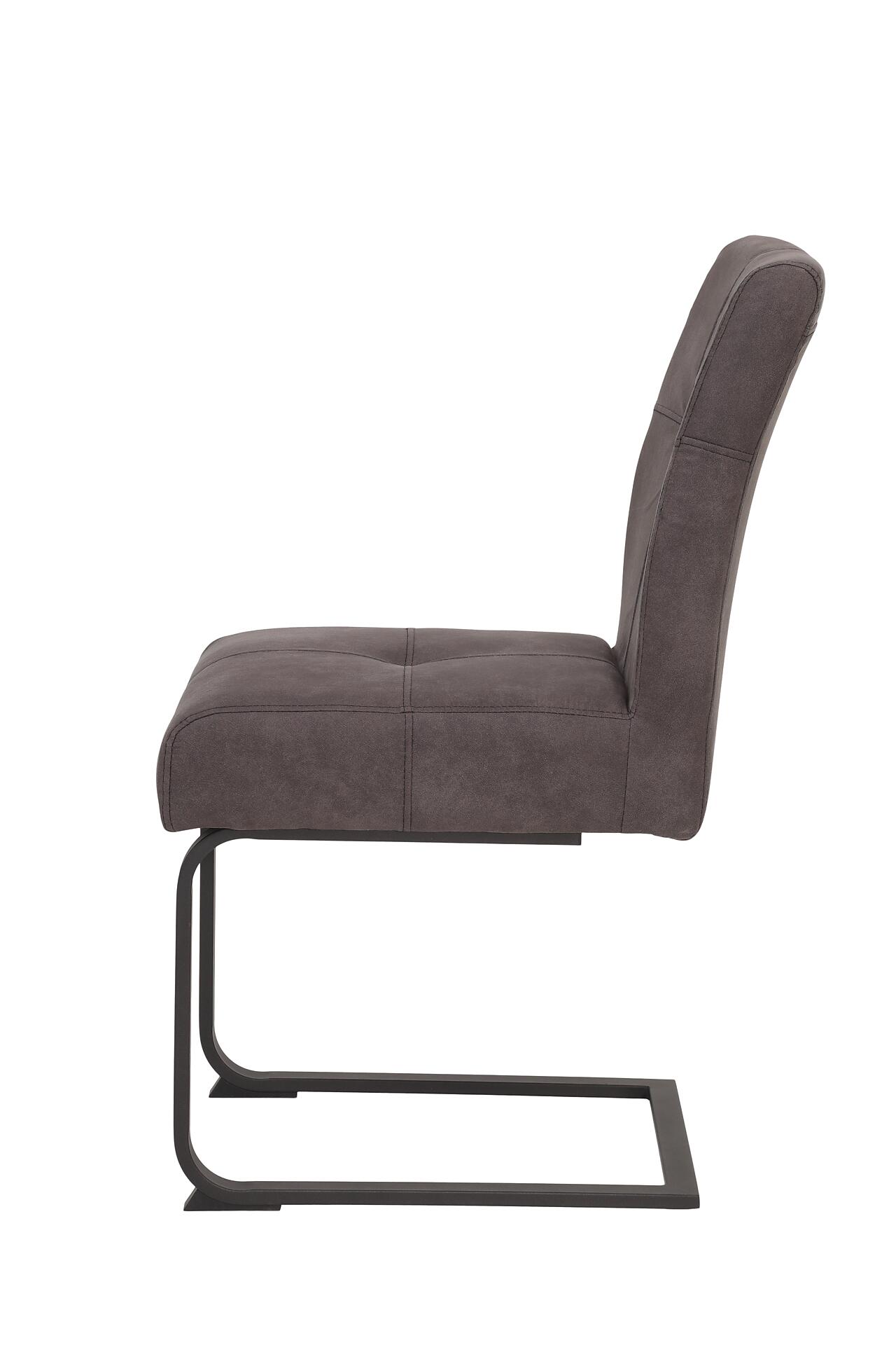 Schwingstuhl Luise anthrazit Vintage B/H/T: ca. 43x91x65 cm