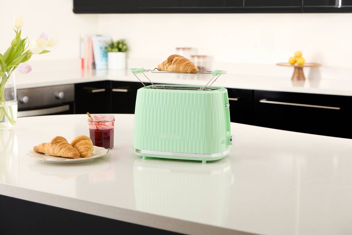 Russell Hobbs Toastautomat mint Kunststoff B/H/L: ca. 27,8x19,1x17,4 cm