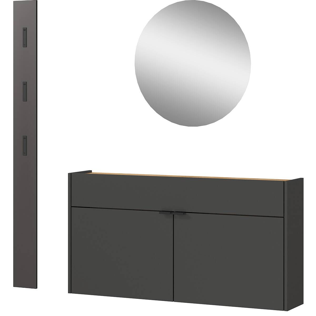 Garderobe 7939-549 B/H/T: ca. 140x200x22 cm Garderobe 7939-549 B/H/T: ca. 140x200x22 cm