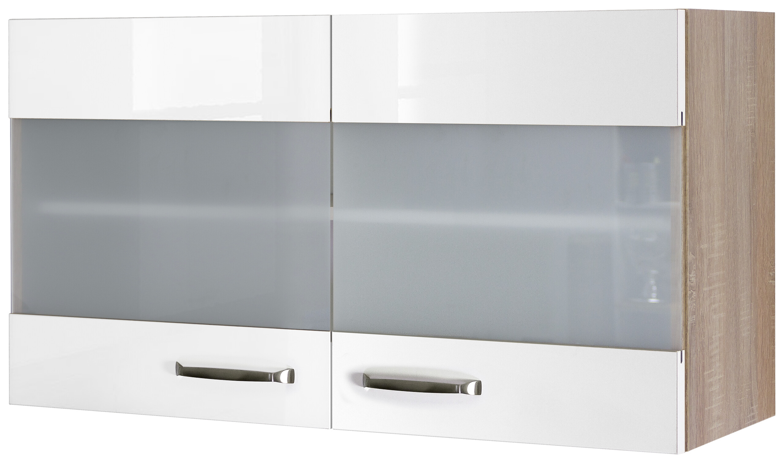 Hängeschrank Valero weiß Hochglanz B/H/T: ca. 100x54,8x32 cm