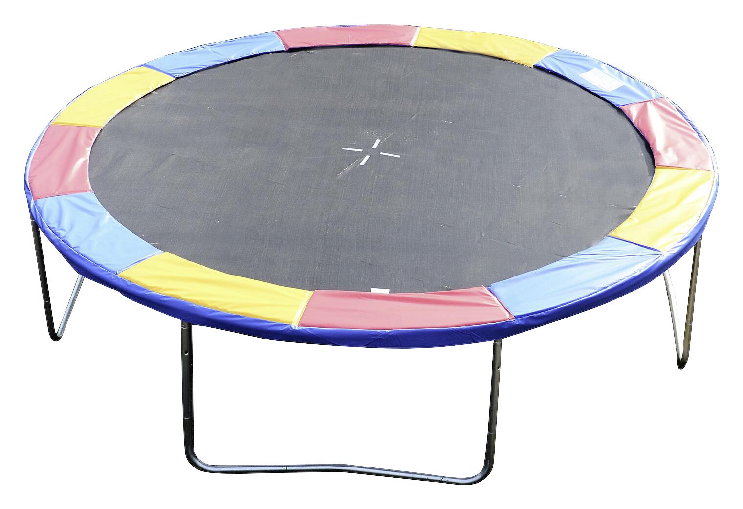 HOMCOM Trampolin blau D: ca. 244 cm