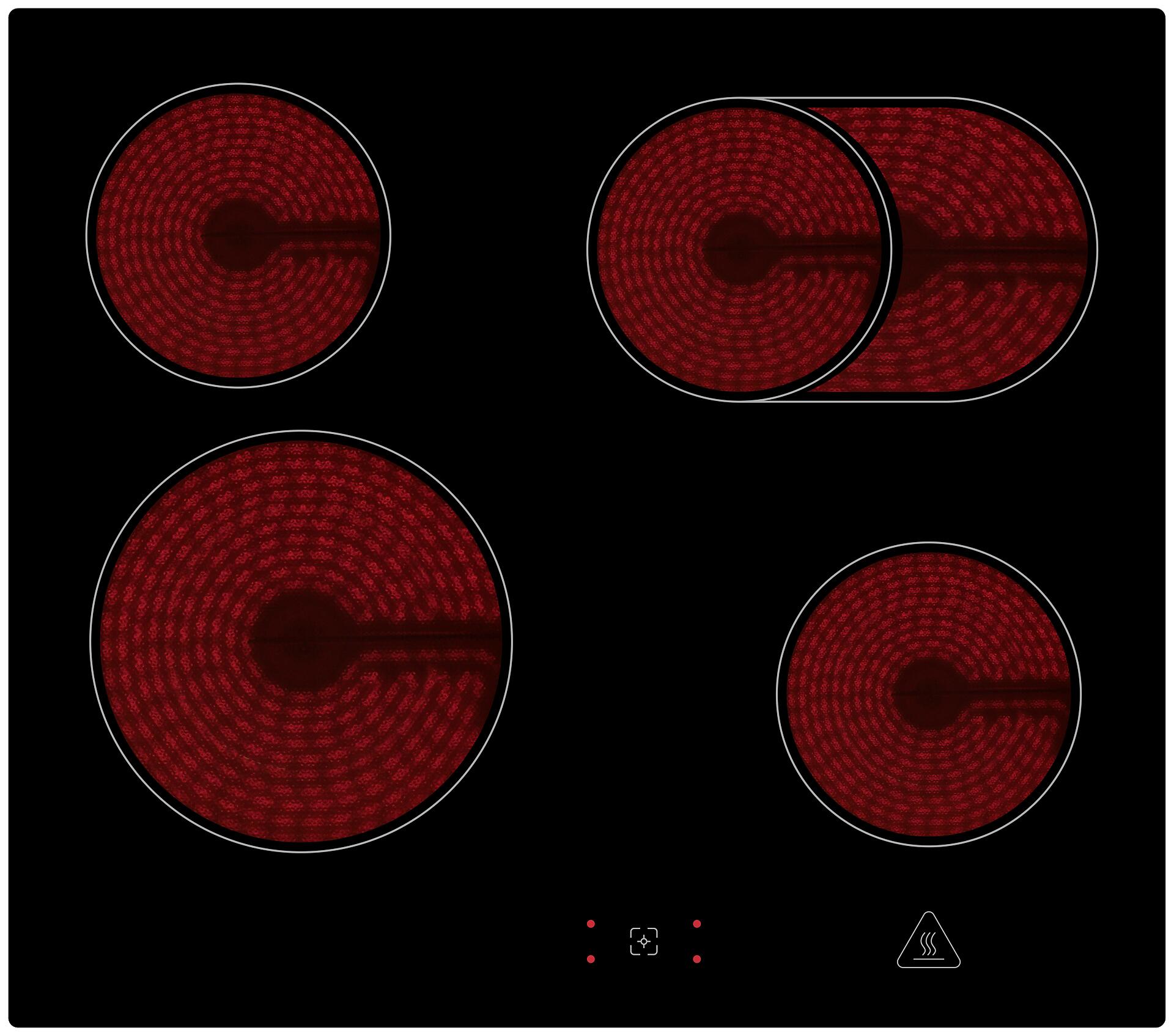 Respekta Küchenblock Marleen weiß Hochglanz B/H/T: ca. 250x211x60 cm