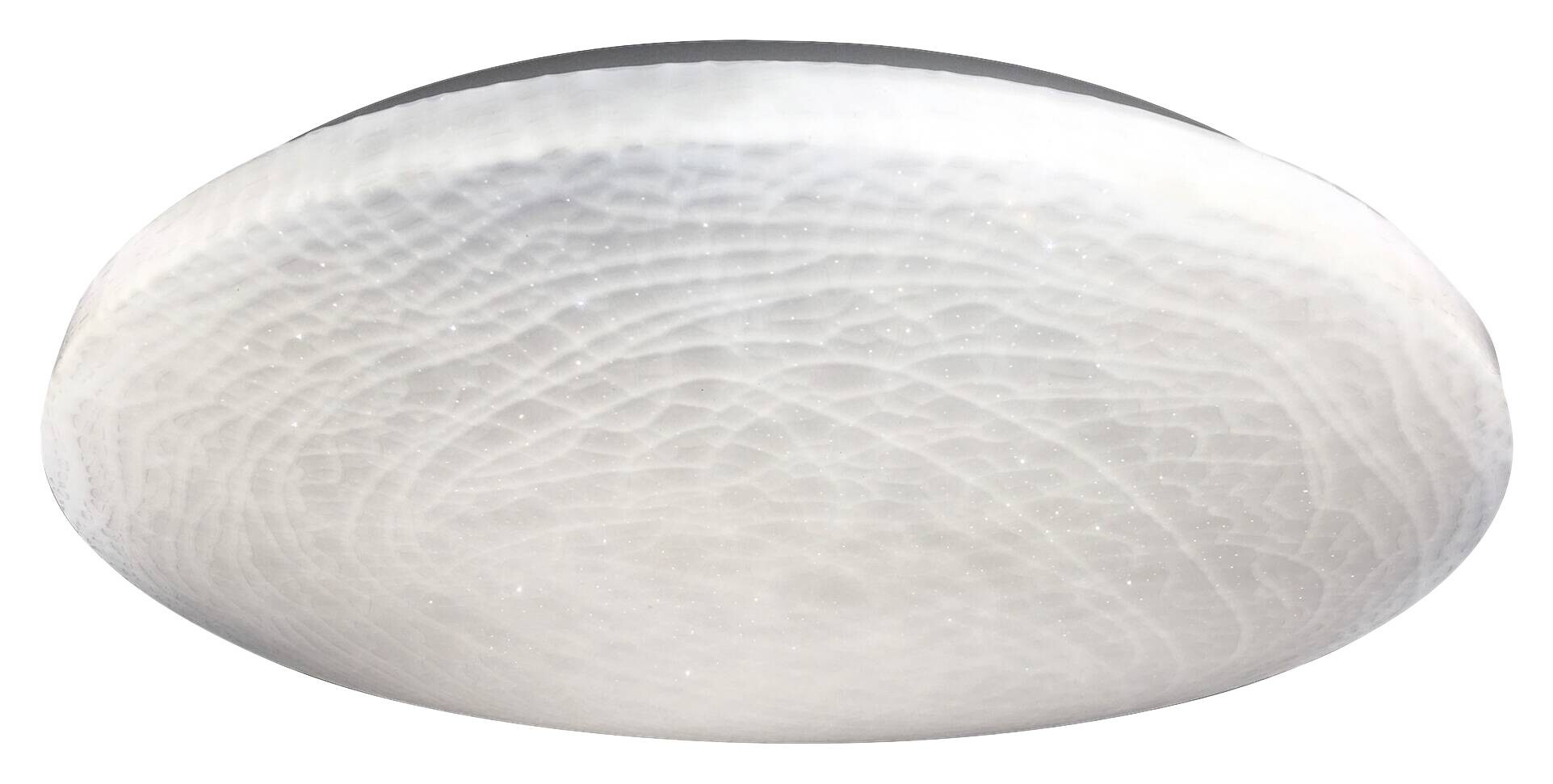 Näve Leuchten Deckenleuchte 1354823 weiß Metall Kunststoff B/H/T: ca. 48x6,5x48 cm null 1 Brennstellen