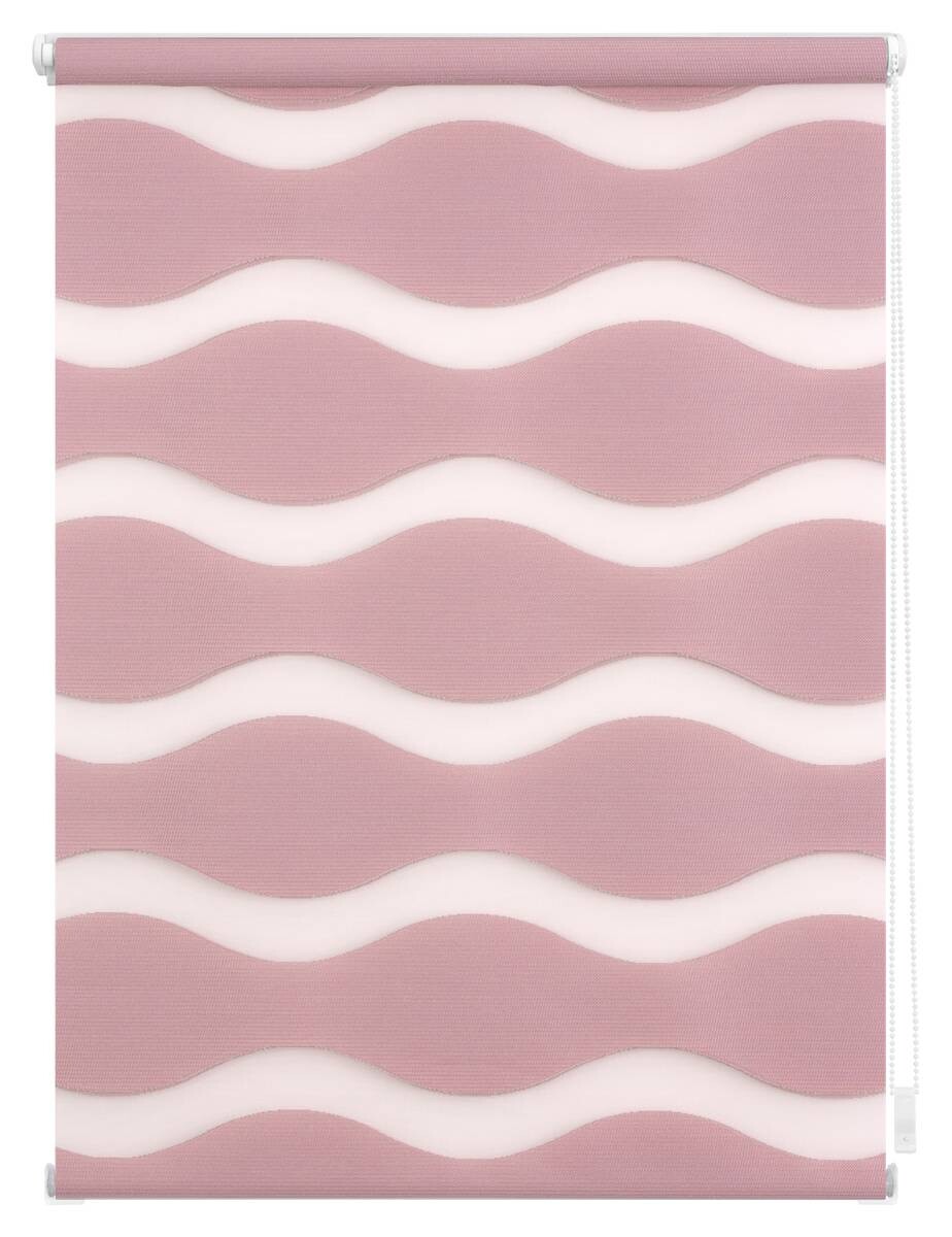 LICHTBLICK Doppelrollo Duo Welle altrosa B/L: ca. 80x150 cm