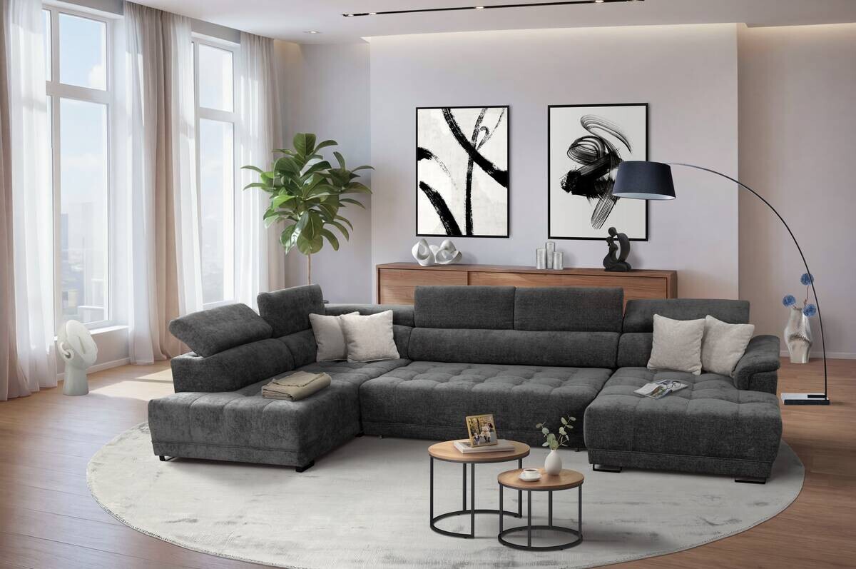 Wohnlandschaft Benevento B/T: ca. 224x175 cm Wohnlandschaft Benevento B/T: ca. 224x175 cm