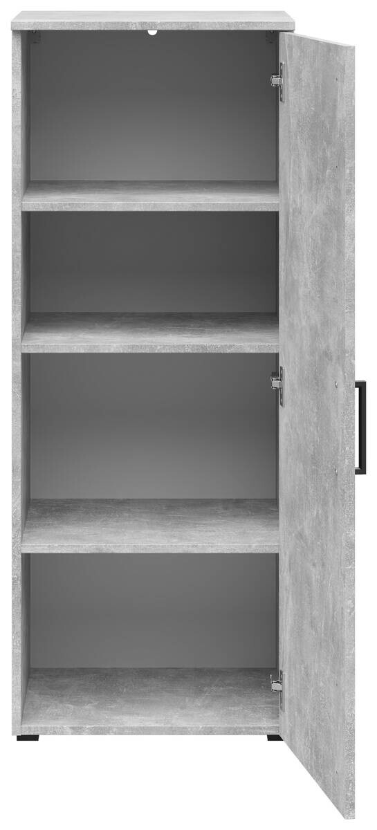 Schrank Multi-Stauraum Typ 16 Beton Optik B/H/T: ca. 45x115x40 cm