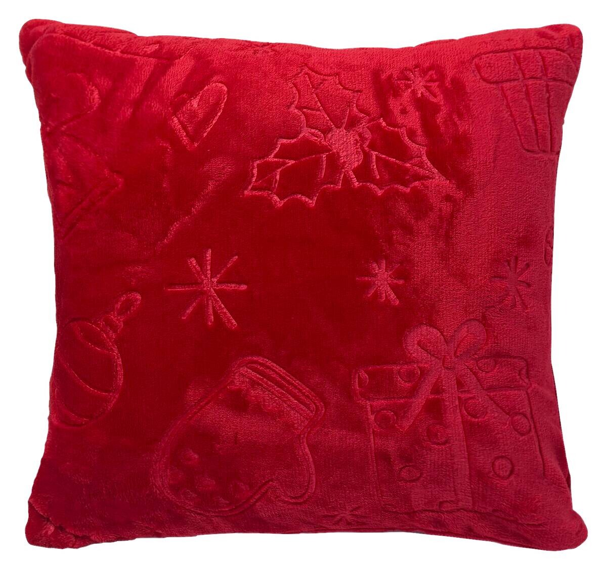 Dekokissen Weihnachten Flanell