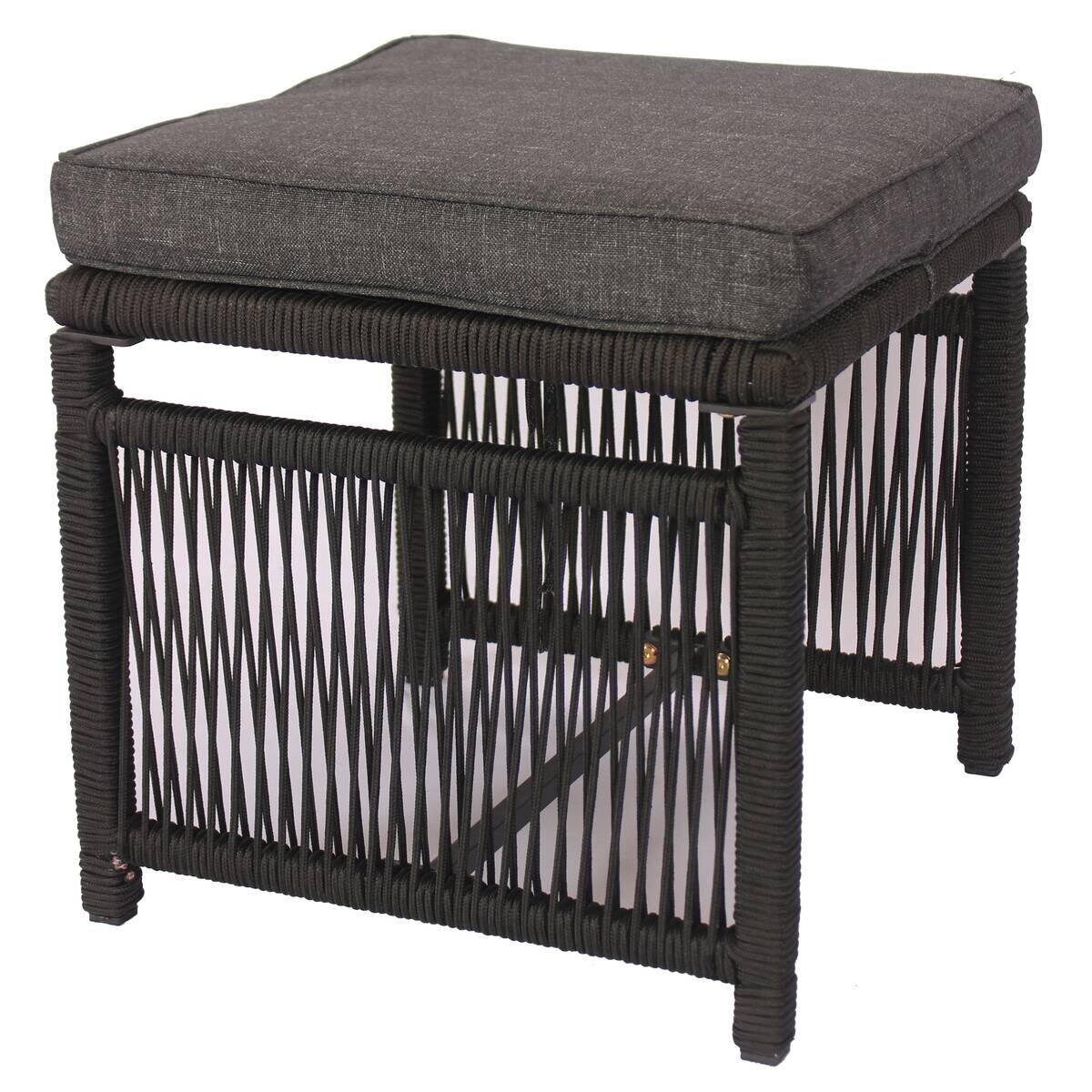 POCOline Balkonset Stone schwarz Stahl