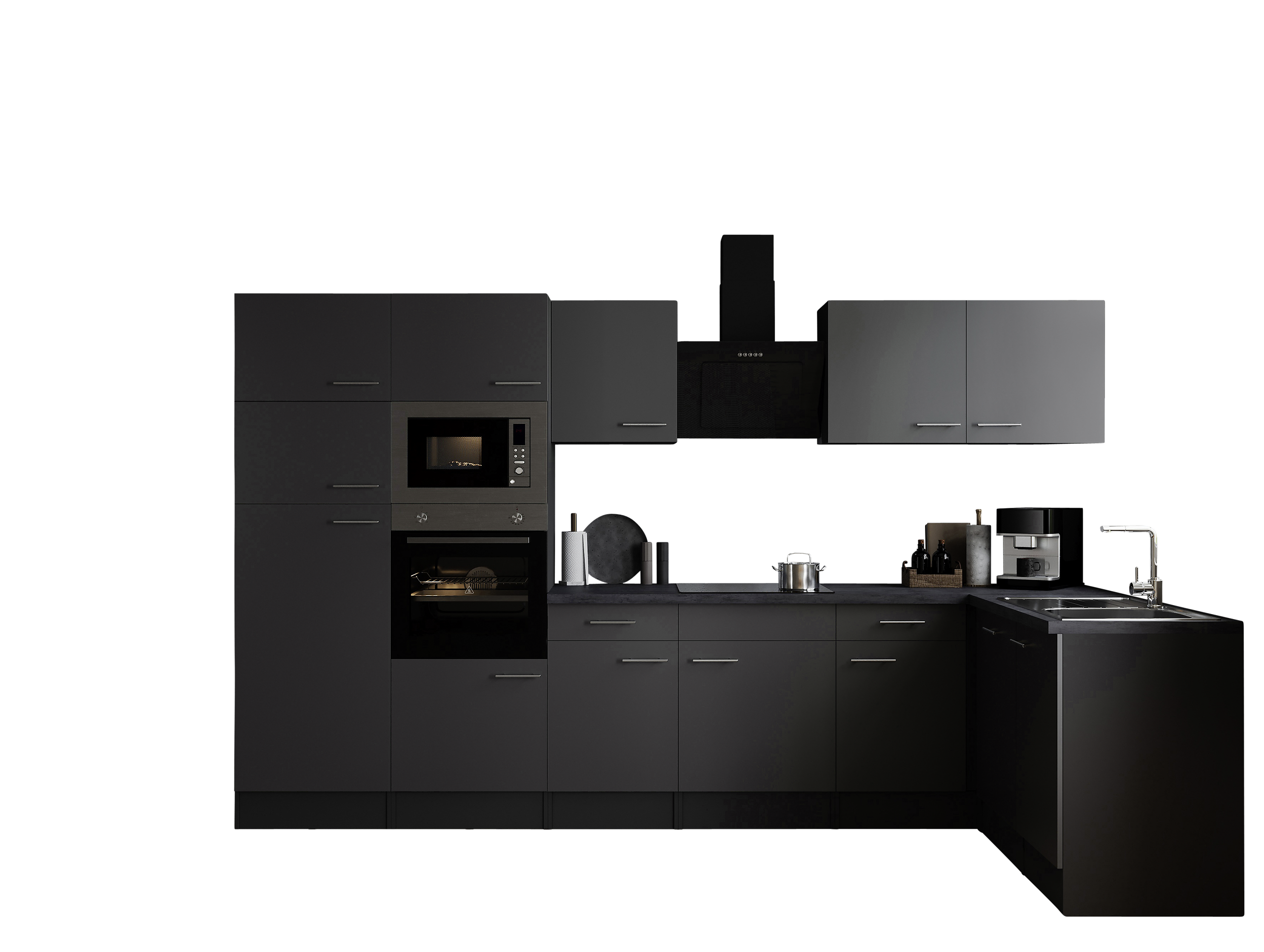 Winkelküche Oliver B/H/T: ca. 340x205x172 cm