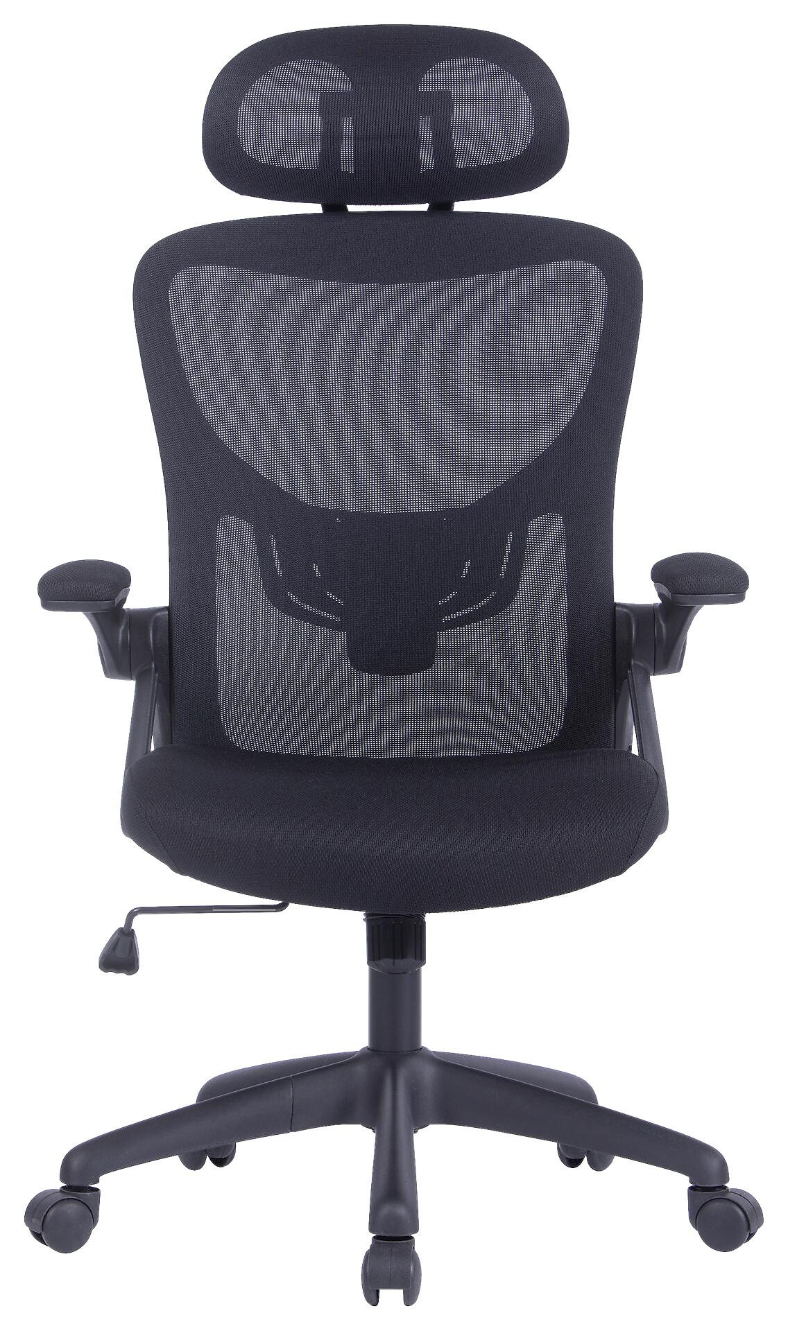 Chefsessel FLEX schwarz schwarz schwarz Webstoff Netzstoff Kunststoff