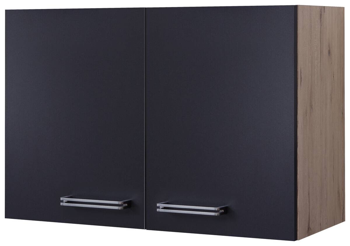 Hängeschrank Elva anthrazit strukturiert B/H/T: ca. 80x54,8x32 cm