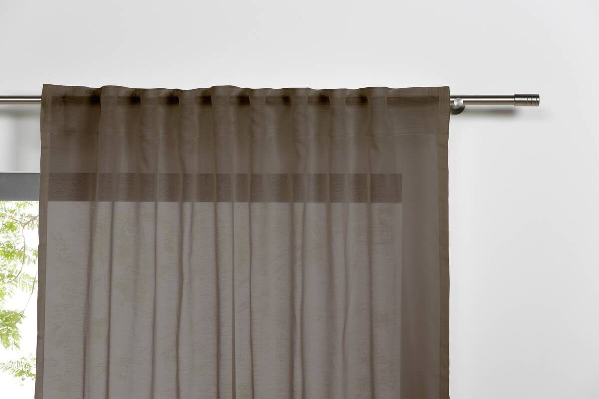Kombivorhang 2er Pack Pure Cappuccino B/L: ca. 135x245 cm