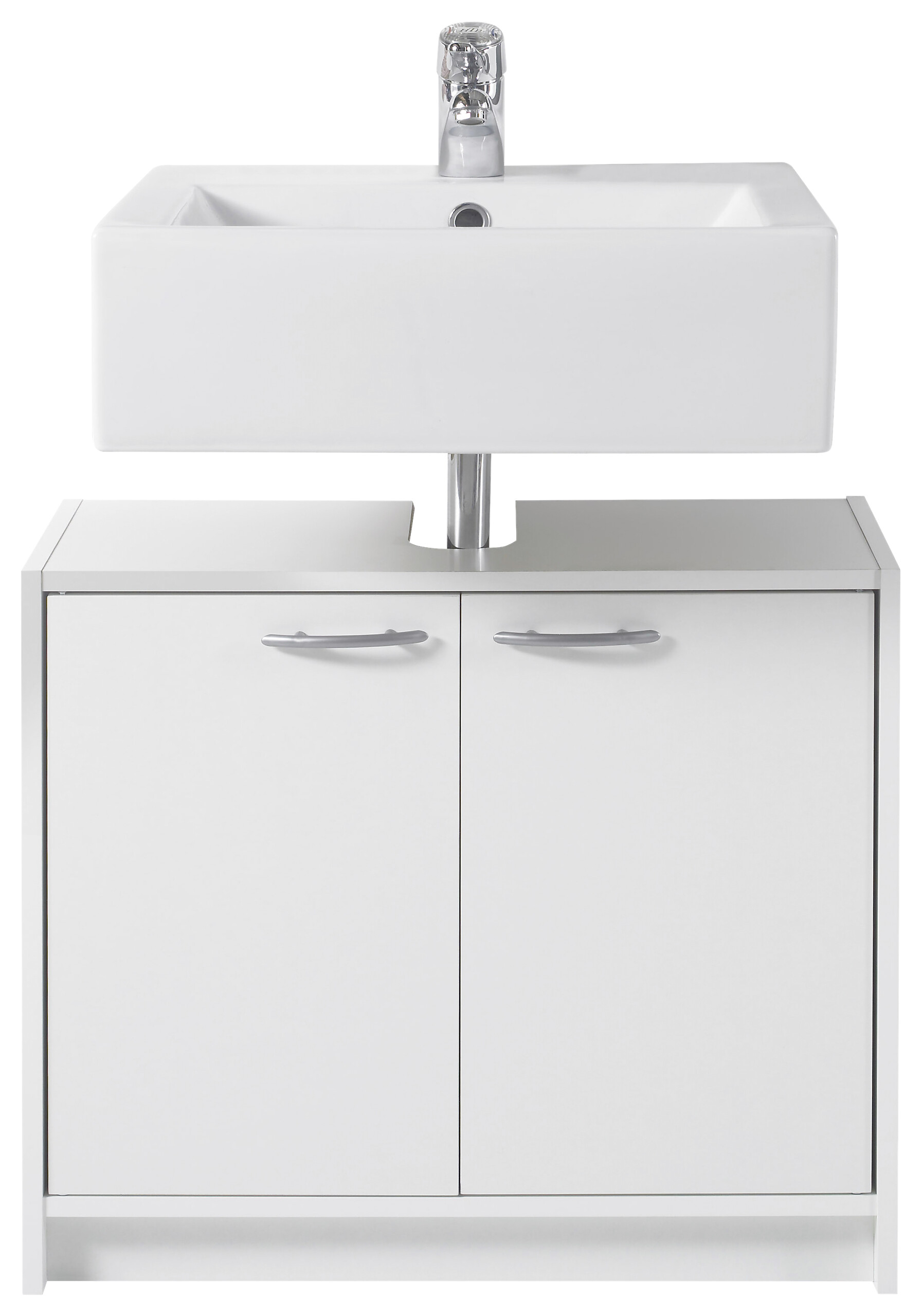 Waschbeckenunterschrank Smash weiß B/H/T: ca. 63x55x29 cm