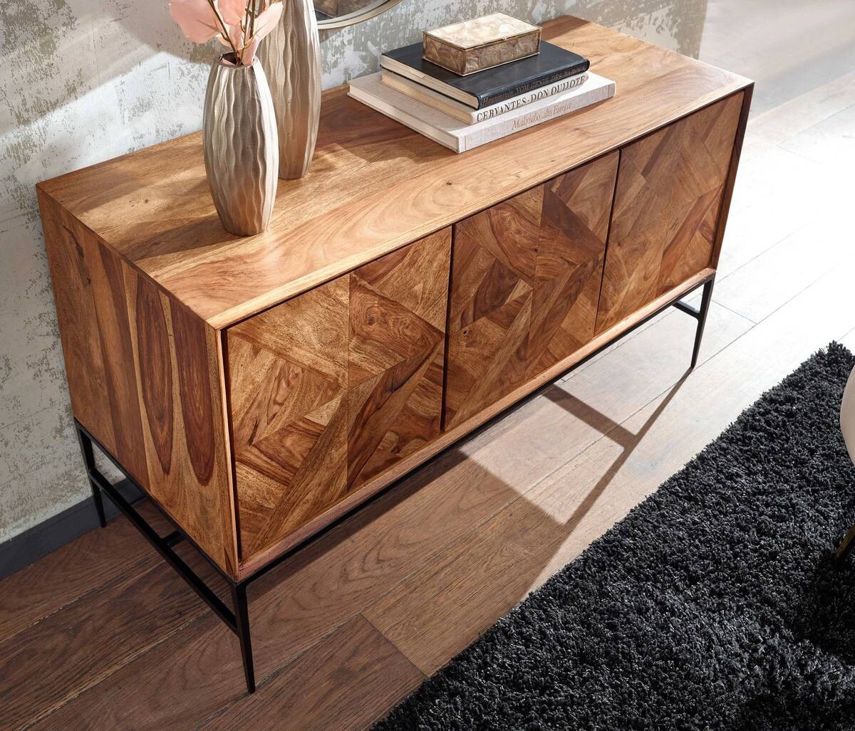 Sideboard rosenholz Nachbildung B/H/T: ca. 123x70x45 cm