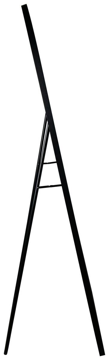 Standspiegel Britt schwarz Metall B/H/T: ca. 70x170x4 cm