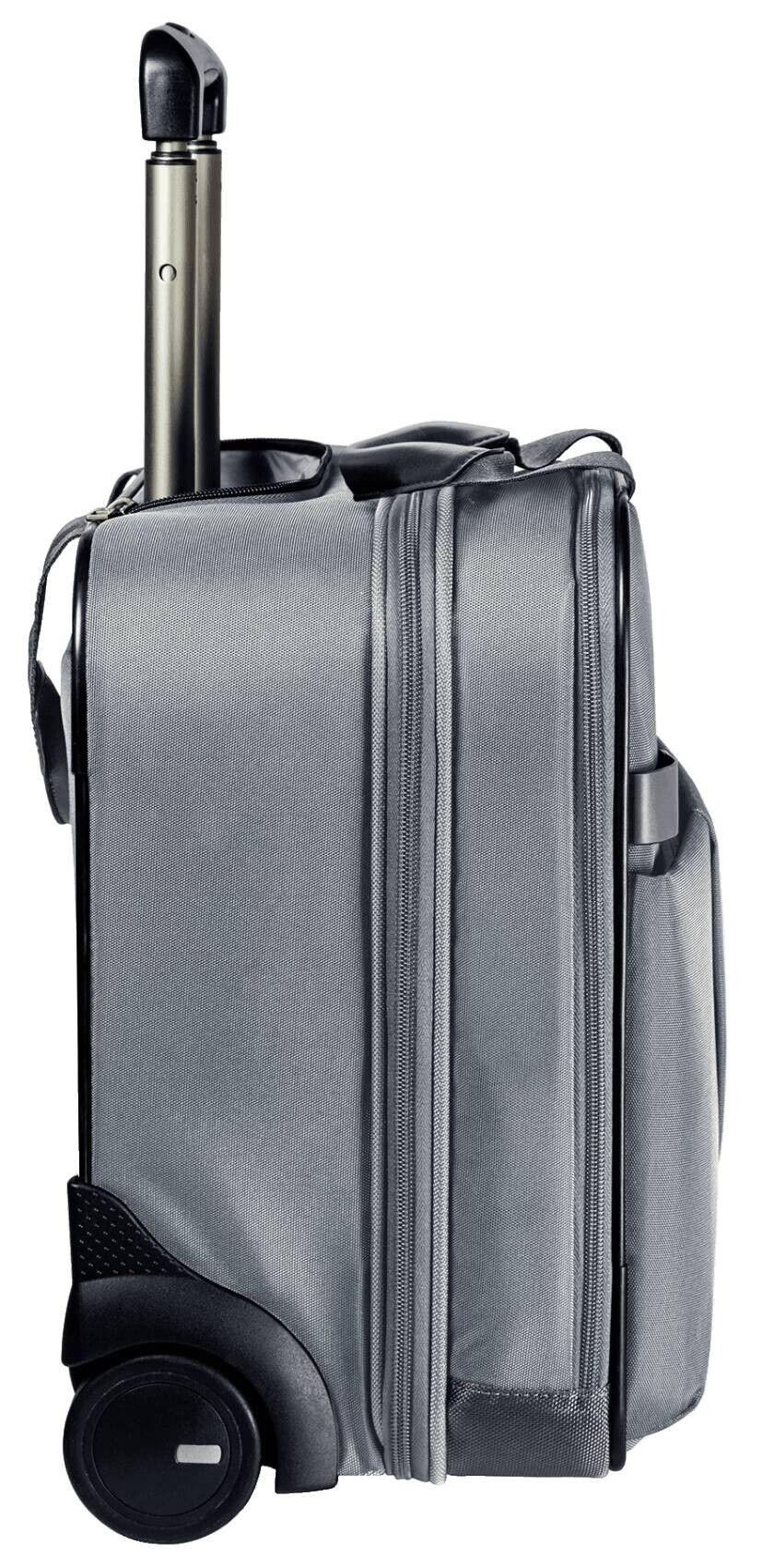 Leitz Trolley silber Polyester B/H/L: ca. 23x37x43 cm