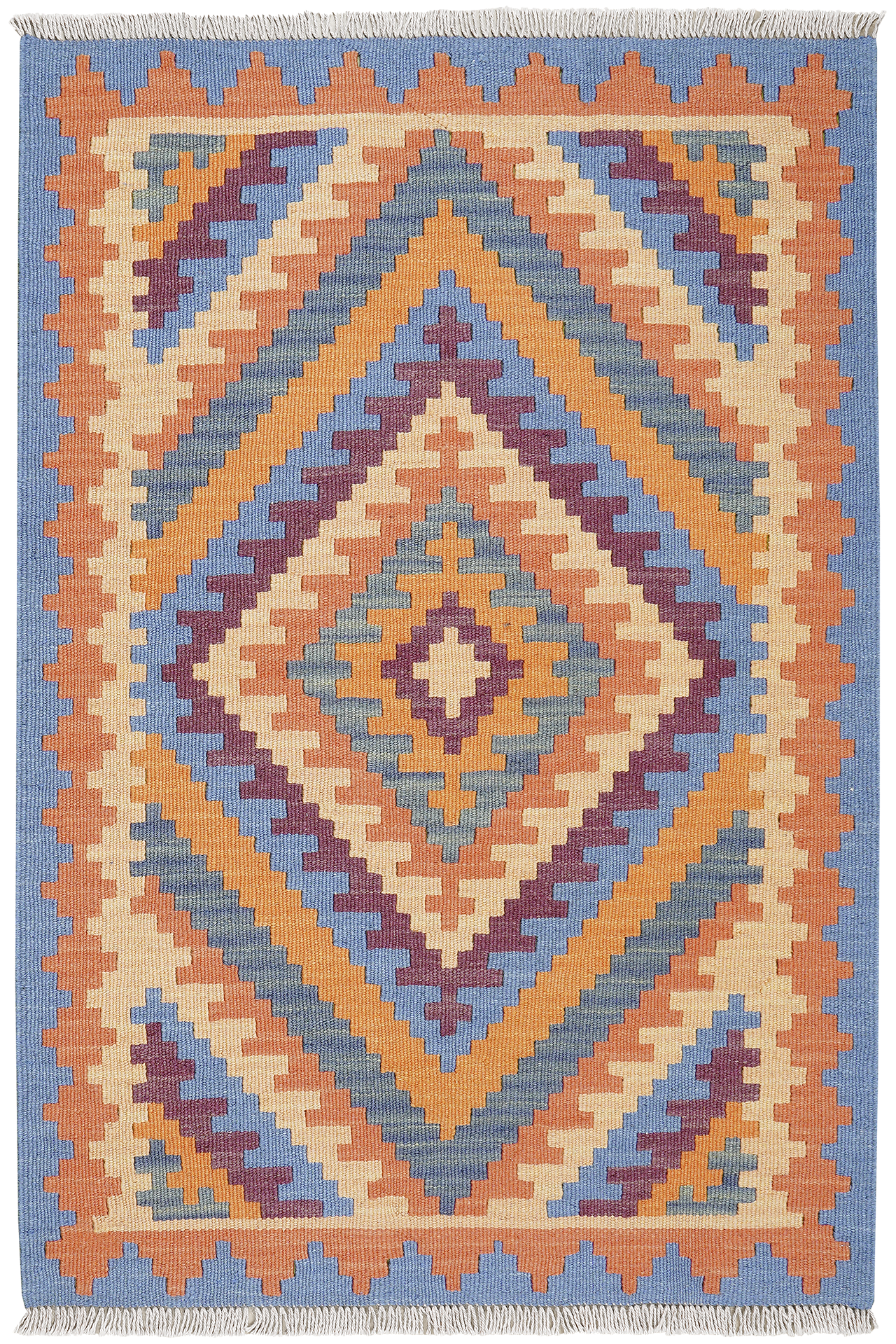 PersaTepp Teppich Kelim Gashgai bunt B/H/L: ca. 84x1x123 cm