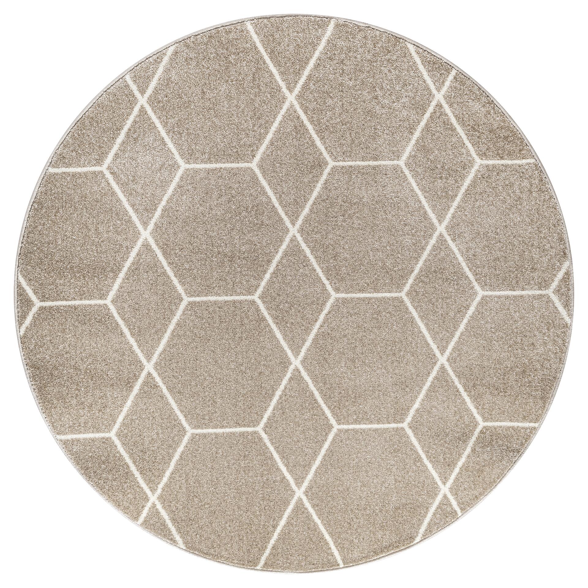 Sanat Teppich Trellis beige B/L: ca. 150x150 cm Sanat Teppich Trellis beige B/L: ca. 150x150 cm