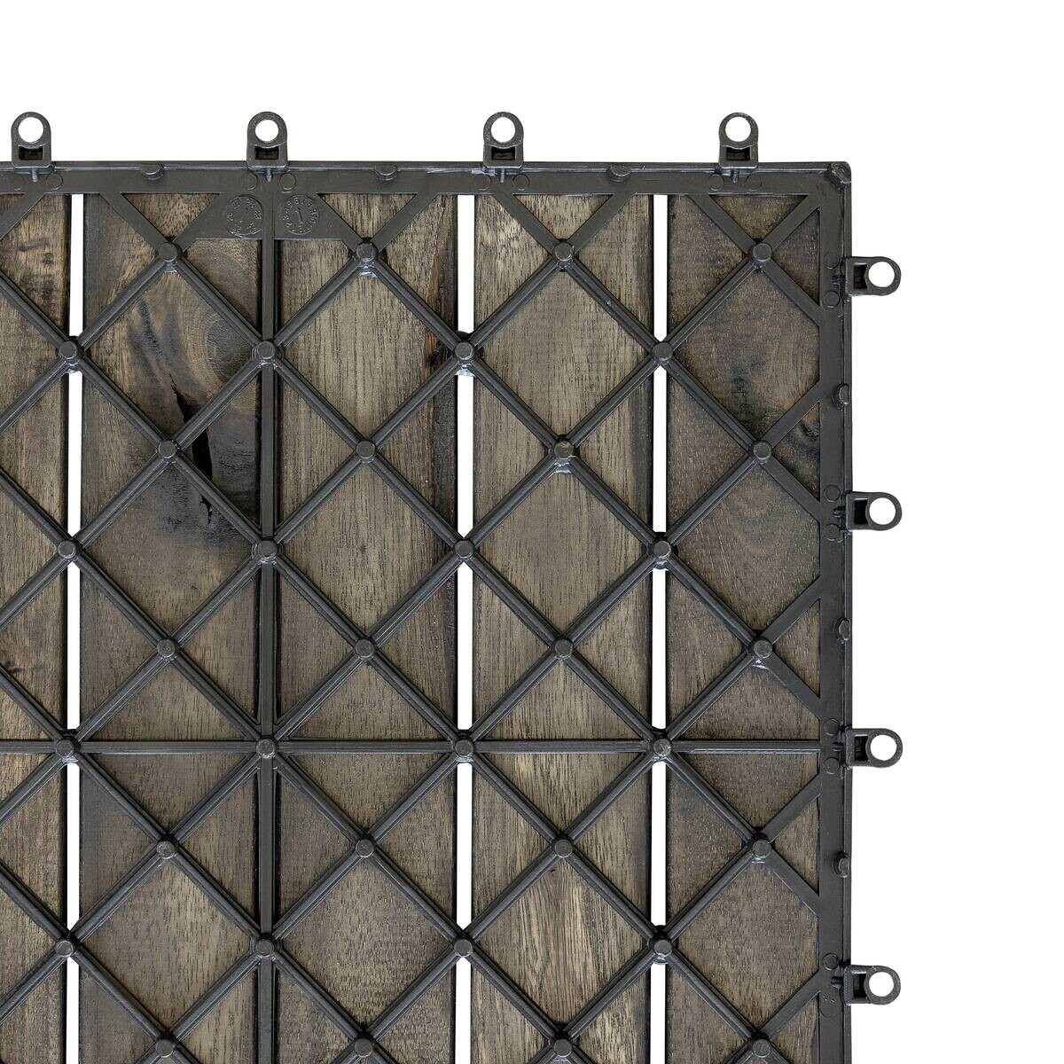 POCOline Terrassenfliese Anthrazit anthrazit B/L: ca. 30x30 cm