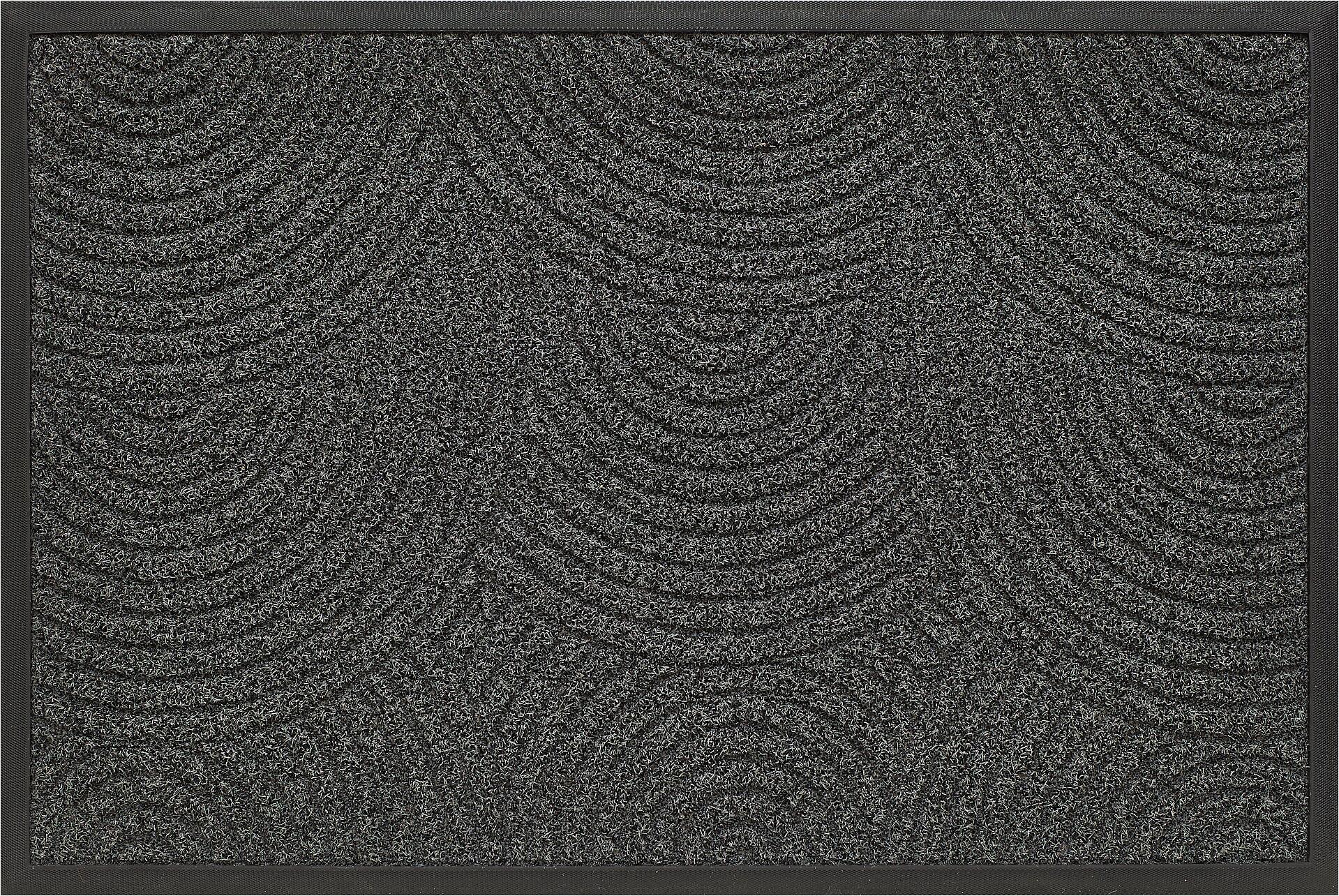 Andiamo Schmutzfangmatte Leven grau B/L: ca. 60x90 cm