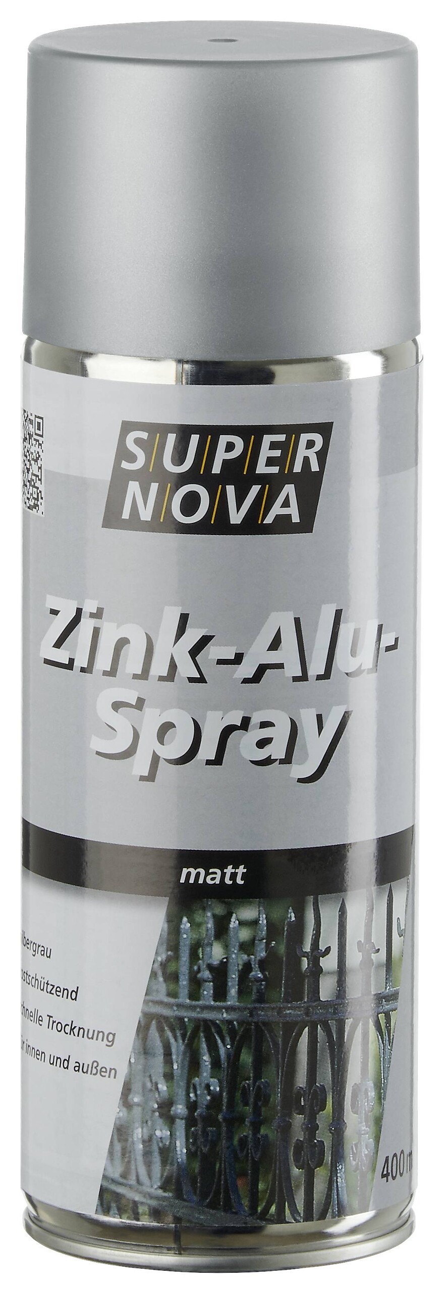 Super-Nova Zink-Alu Spray Alu matt ca. 0,4 l