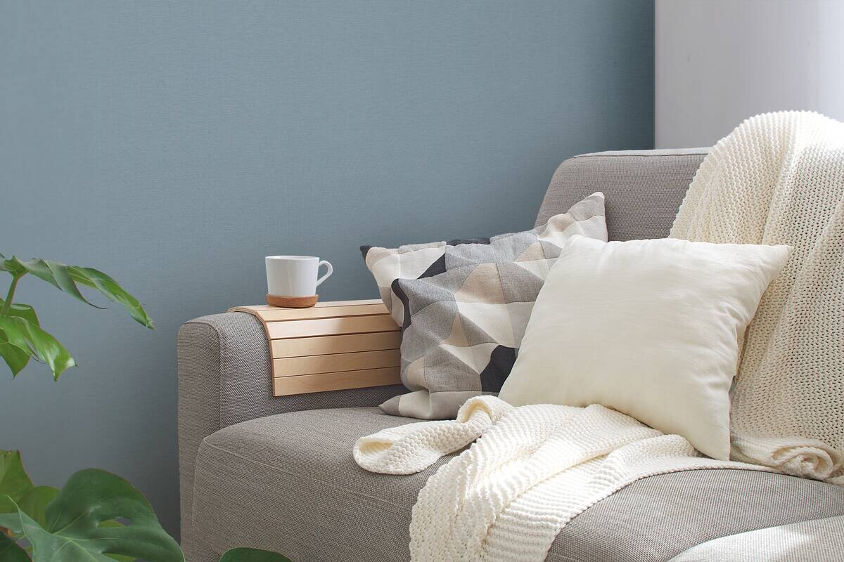 A.S.Creation Vliestapete blau B/H/D: ca. 53x1005x9 cm